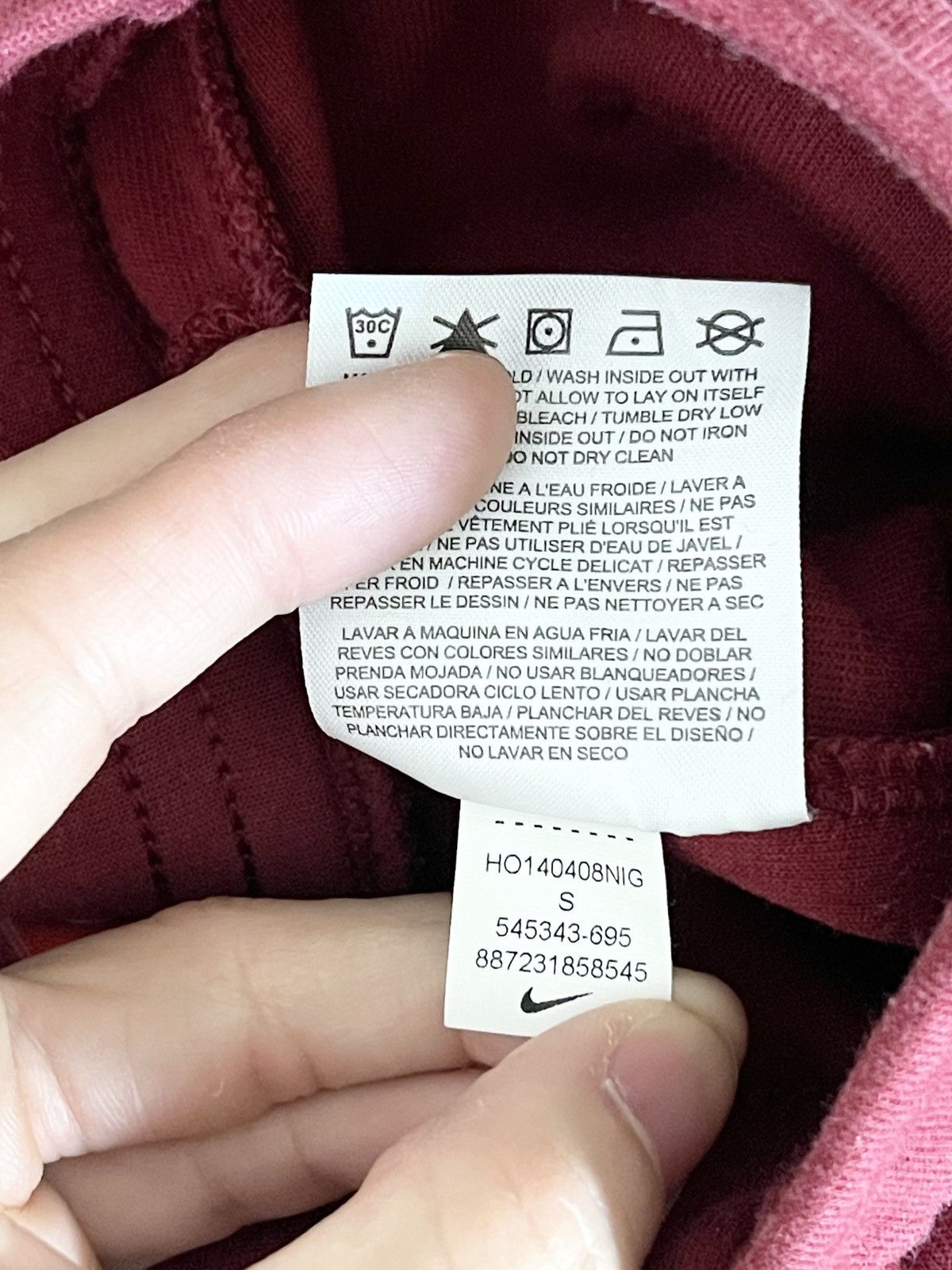 Nike STEAL! 2000s Nike Tech Fleece Classic Logo Track Pants Size US 32 / EU 48 - 9 Thumbnail