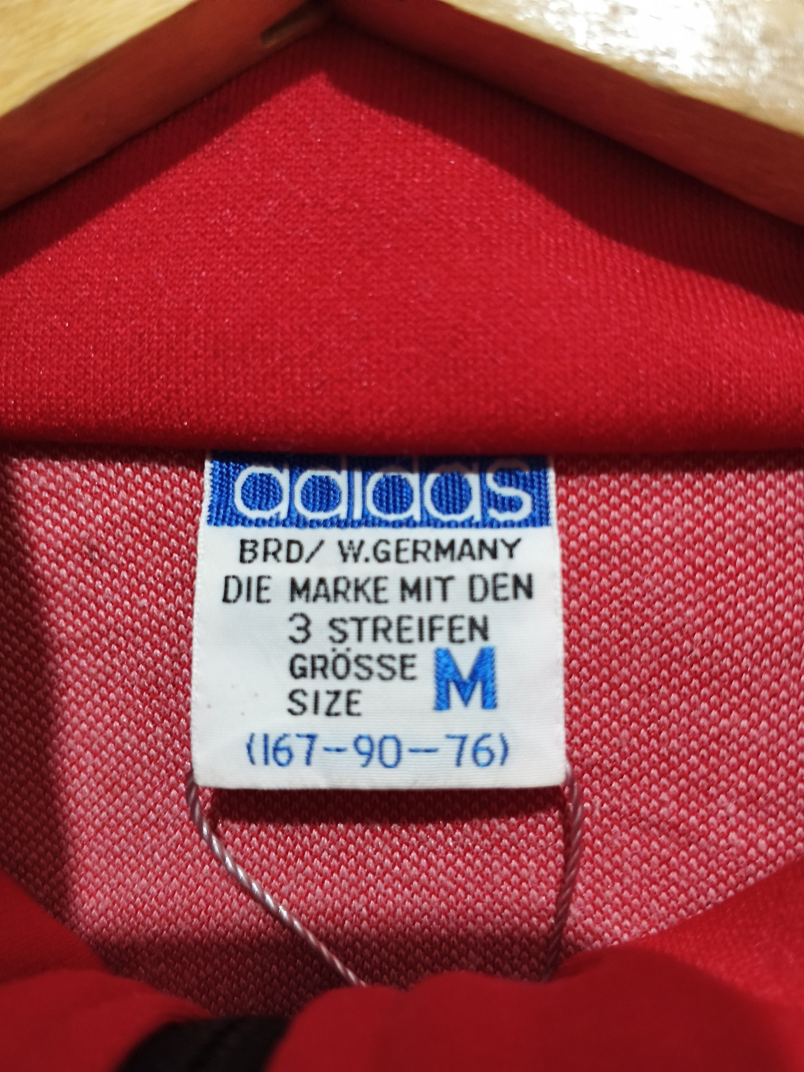 Adidas 🔥Vintage Adidas West Germany 80s Track Jacket Size US M / EU 48-50 / 2 - 8 Thumbnail