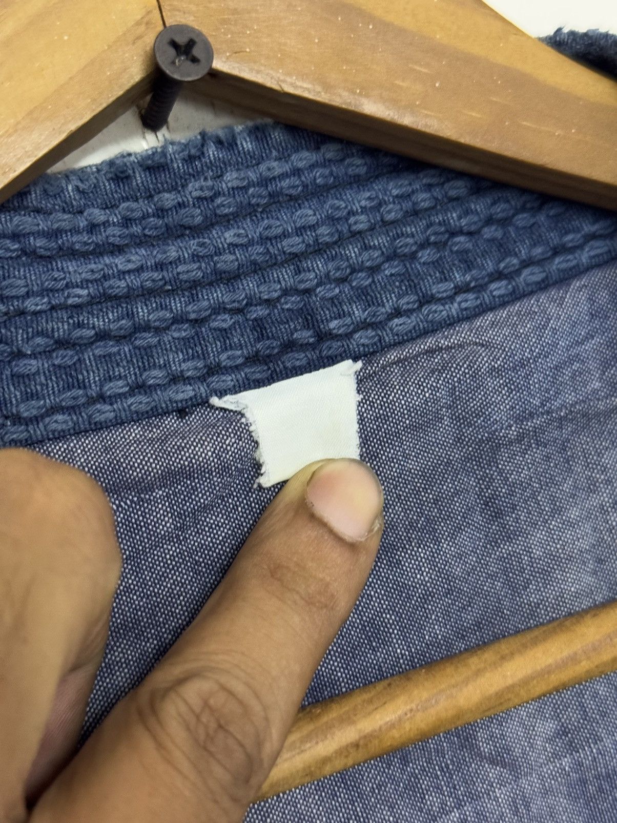 Indigo × Vintage Vintage Kimono Blue Indigo Sunfaded Size US L / EU 52-54 / 3 - 6 Thumbnail