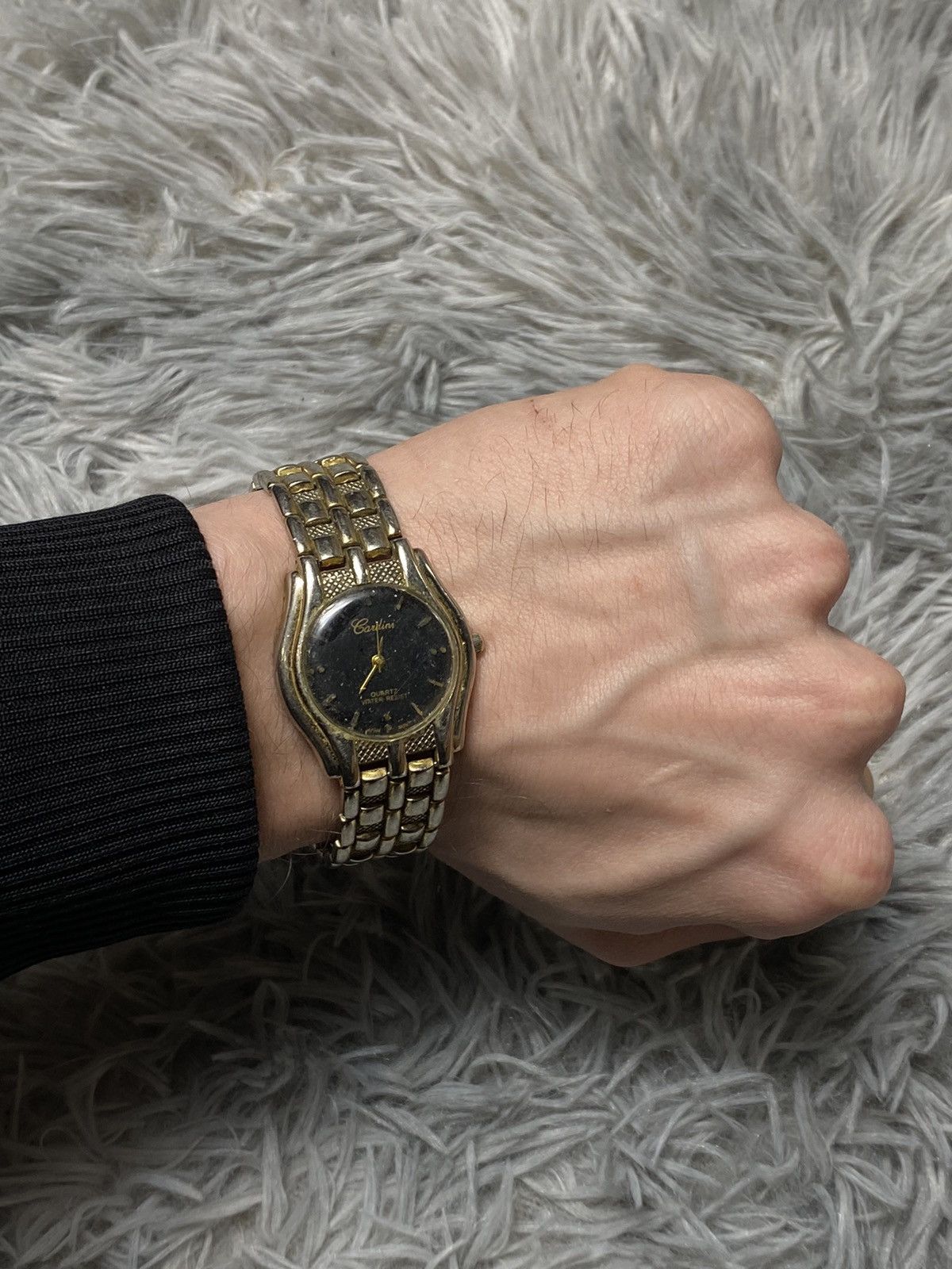 Vintage Vintage Cardini Gold-Tone Watch - Japanese Brand Size ONE SIZE - 9 Thumbnail