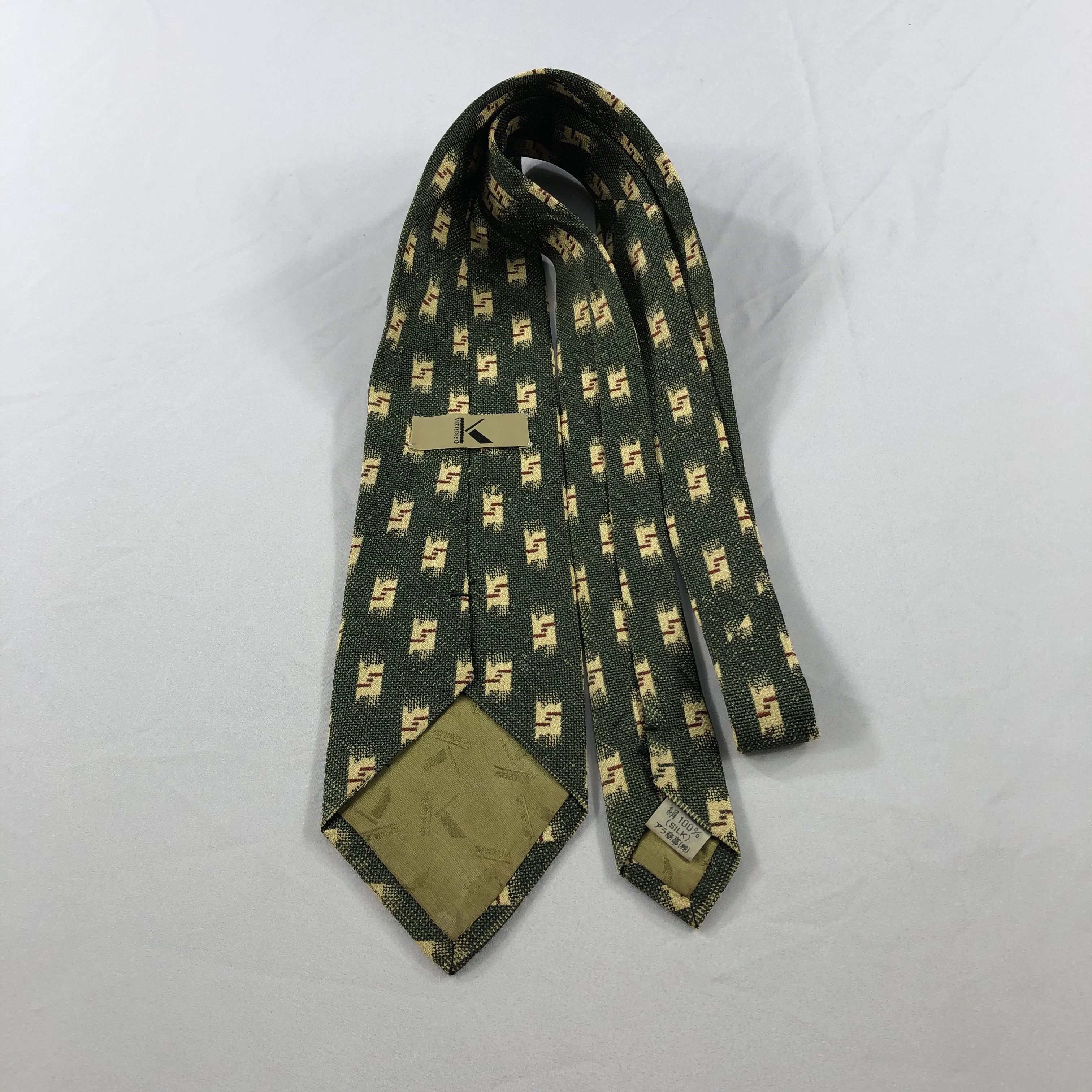 Krizia Uomo × Vintage Krizia Uomo Silk Neck Ties T99 Size ONE SIZE - 2 Thumbnail