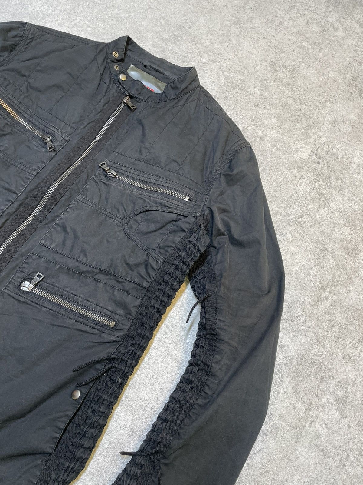 Prada Skull LGB Prada Biker Jacket – Nosferatu Cut With Opium Soul Size US L / EU 52-54 / 3 - 3 Thumbnail