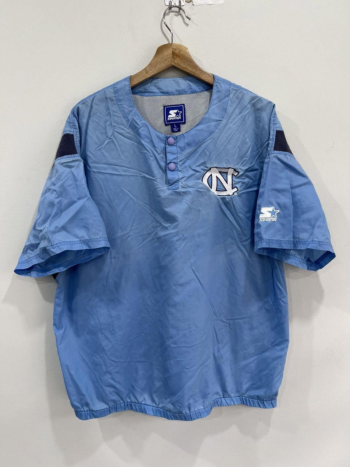 Vintage Vintage Carolina Tarheels Starter Shirt Henley Size US L / EU 52-54 / 3 - 1 Thumbnail