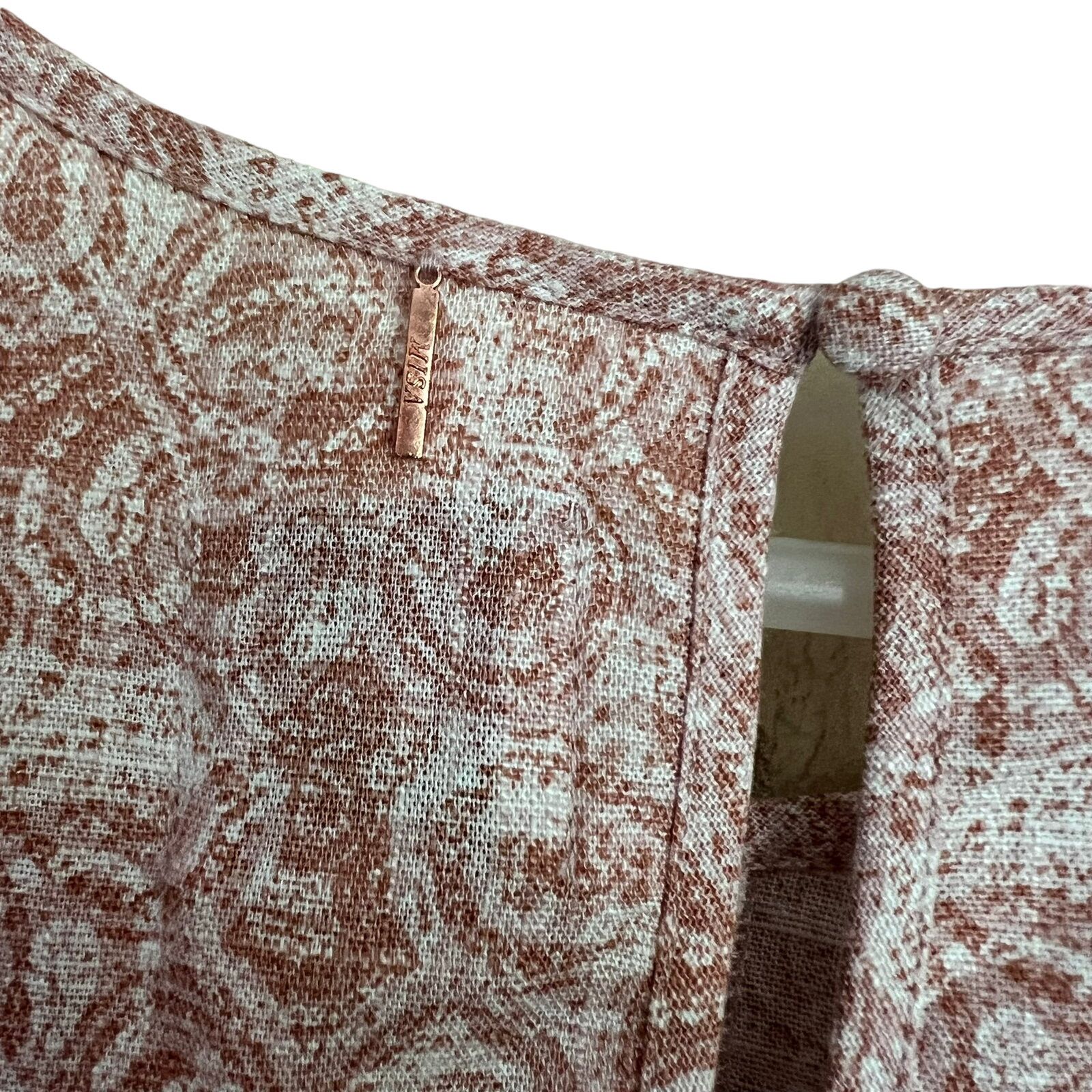 MISA Los Angeles MISA Los Angeles Boho Nilu Blouse - Washed Tile Pink Size XL Size XL / US 12-14 / IT 48-50 - 9 Thumbnail