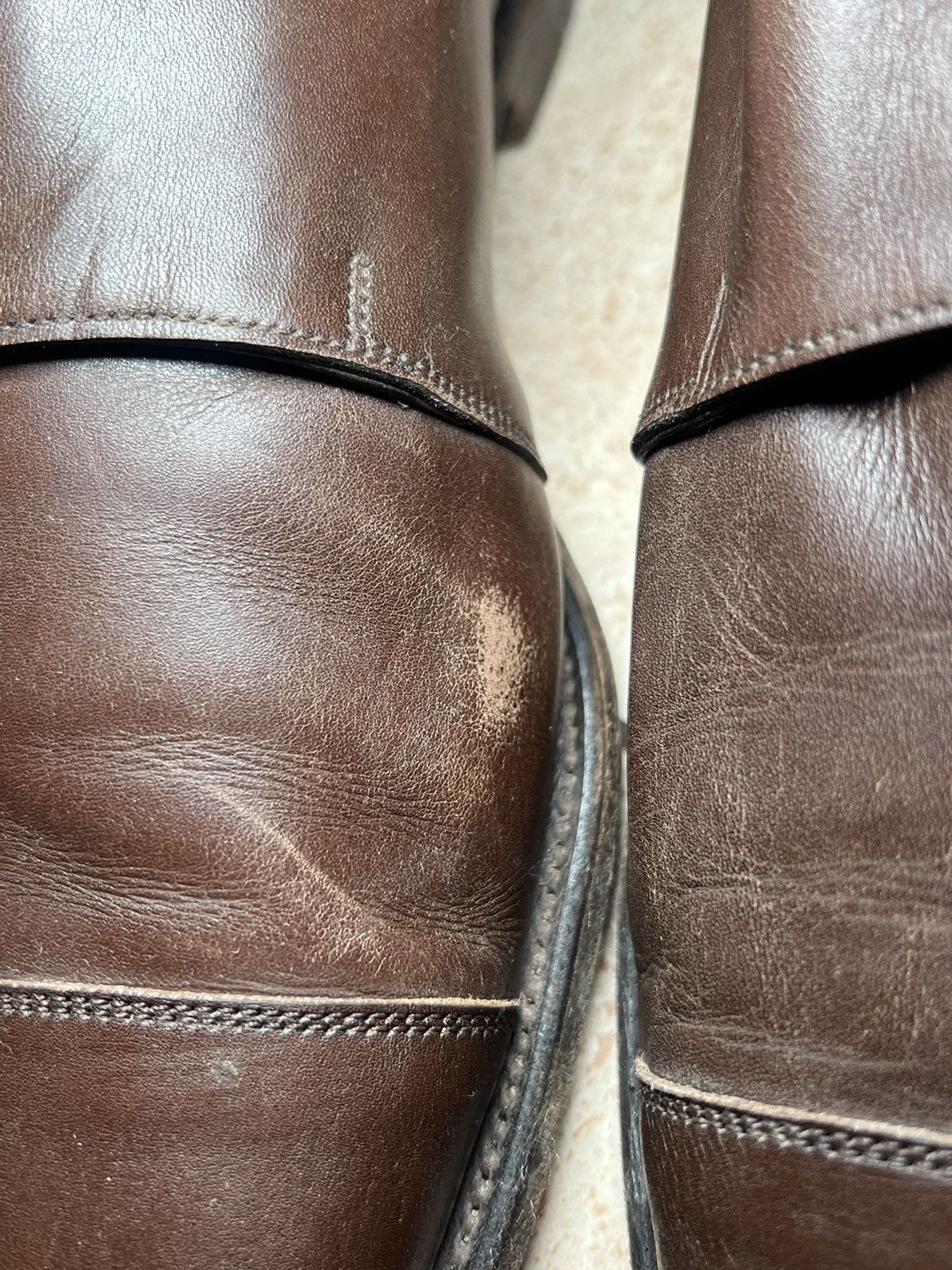 John Lobb Vintage JOHN LOBB William Brown Double Leather Monk Straps Size US 11 / EU 44 - 6 Thumbnail