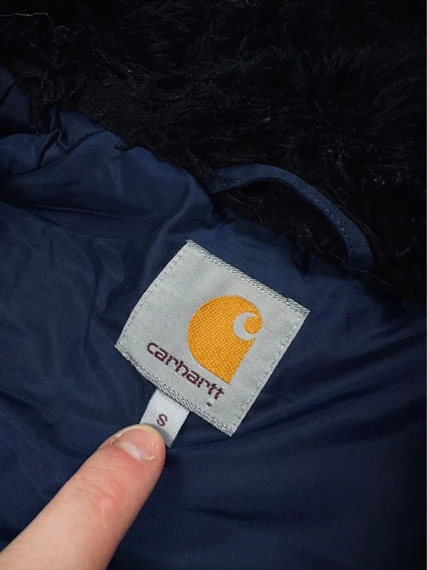 Carhartt Carhartt blue insulated parka jacket with S logo Size US M / EU 48-50 / 2 - 5 Thumbnail