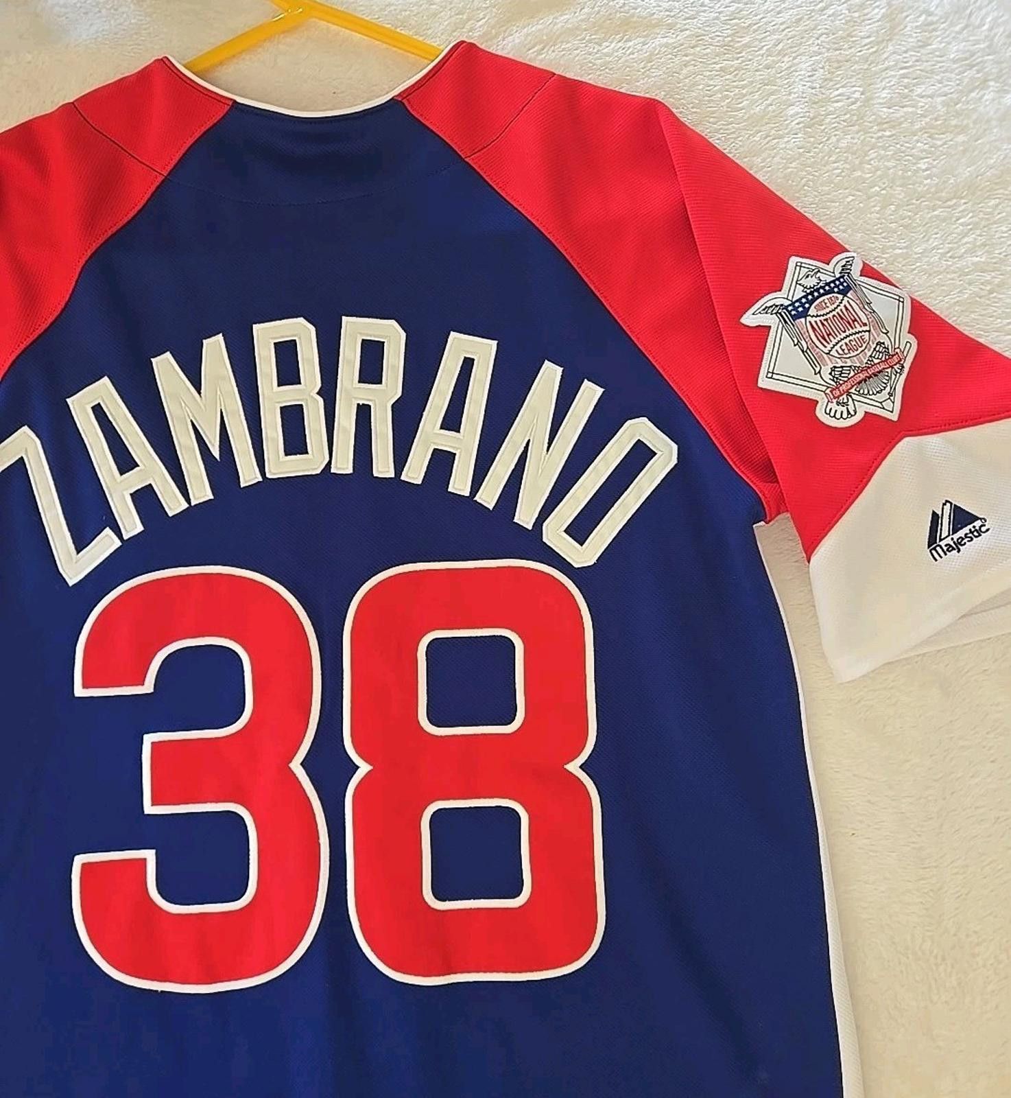 Majestic Chicago Cubs Majestic Baseball Jersey Zambrano #38 Stitched Size US S / EU 44-46 / 1 - 3 Thumbnail