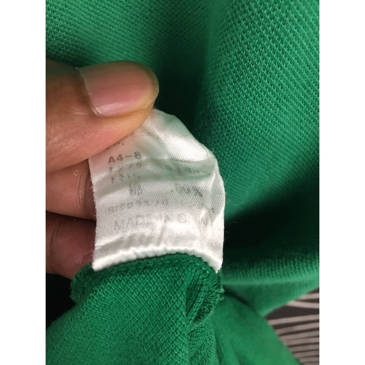 Polo Ralph Lauren × Vintage Vtg Polo Sport Ralph Lauren American Flag Logo Polo Tee Size US M / EU 48-50 / 2 - 15 Thumbnail