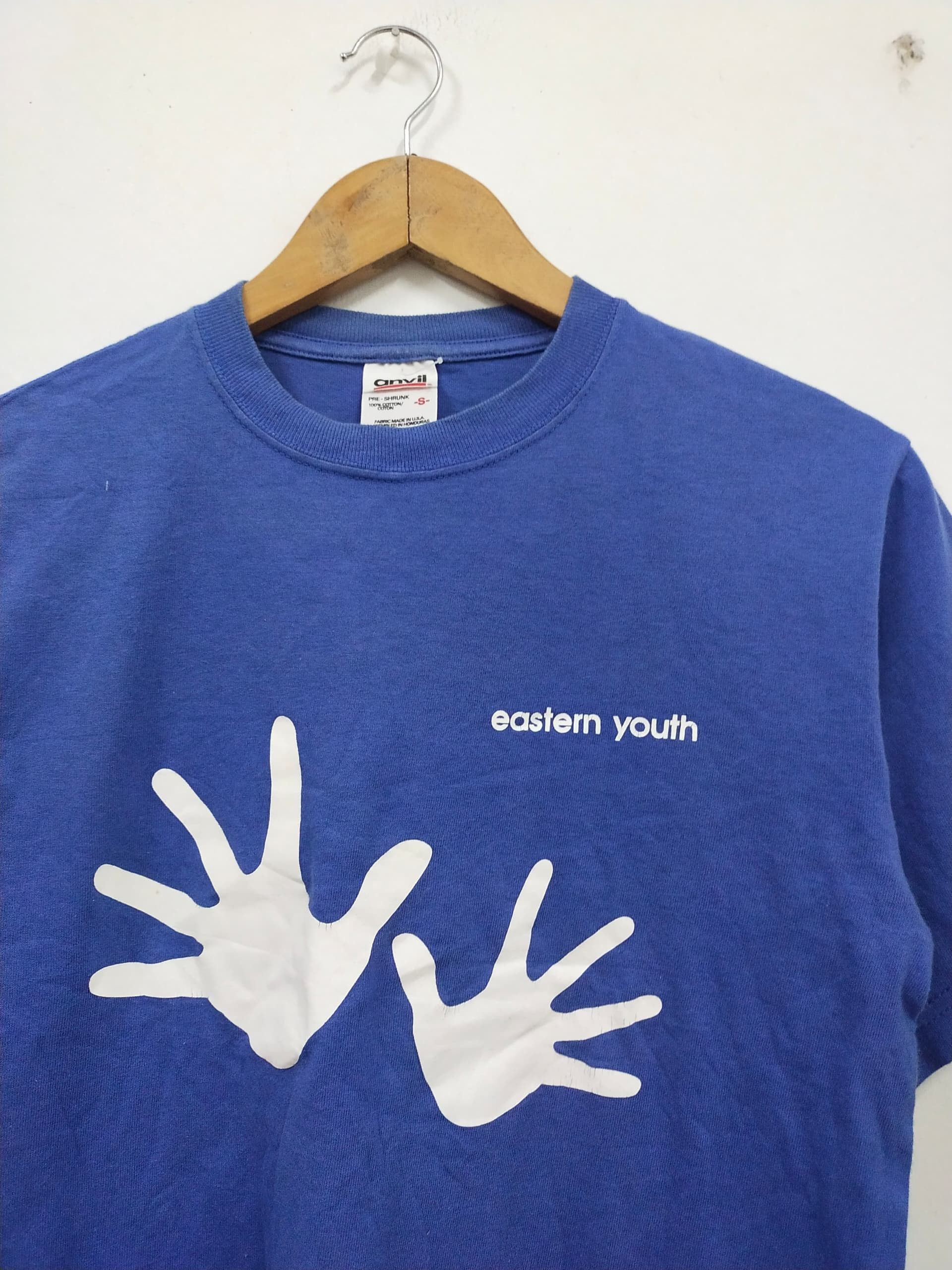 Band Tees × Vintage Vintage 90s Eastern Youth Punk Rock Band t shirt promo Size US M / EU 48-50 / 2 - 2 Thumbnail
