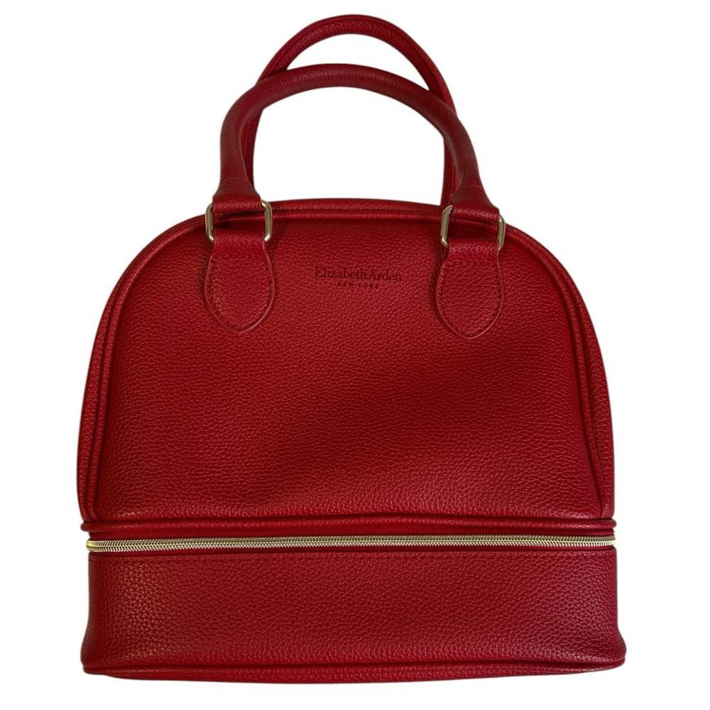Designer Stunning Red Elizabeth Arden Handbag - Elegant & Chic Size ONE SIZE - 1 Thumbnail