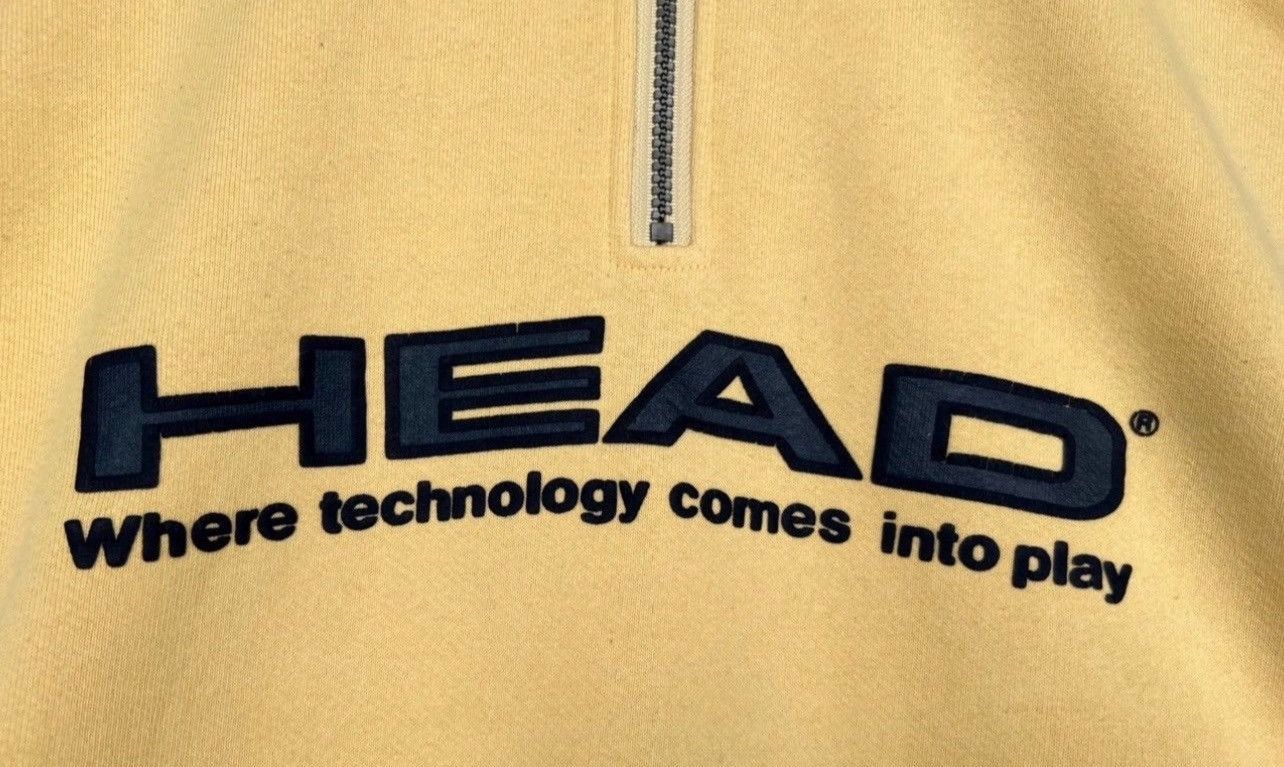 Vintage Head Big Embroidered Logo Surf Oversized Sweatshirt XXXL 3L Size US XXL / EU 58 / 5 - 2 Thumbnail