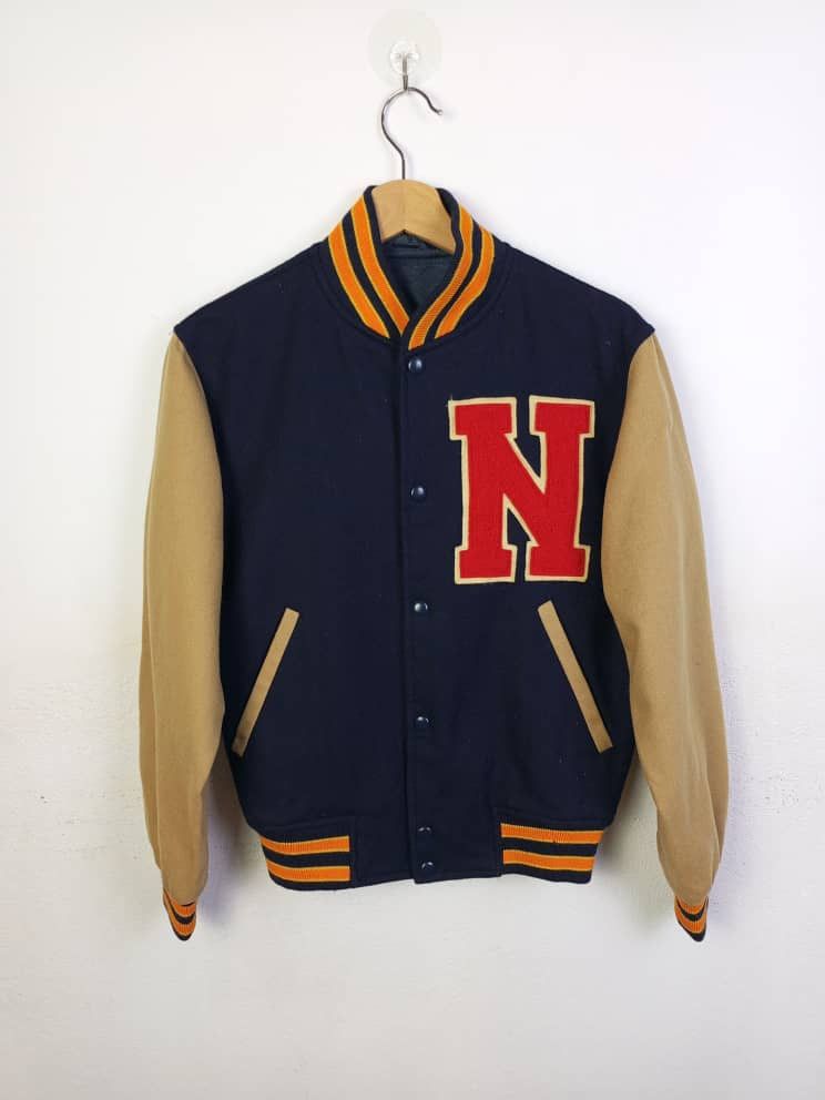 Designer × Vintage Vintage Varsity Jacket Size US M / EU 48-50 / 2 - 1 Thumbnail