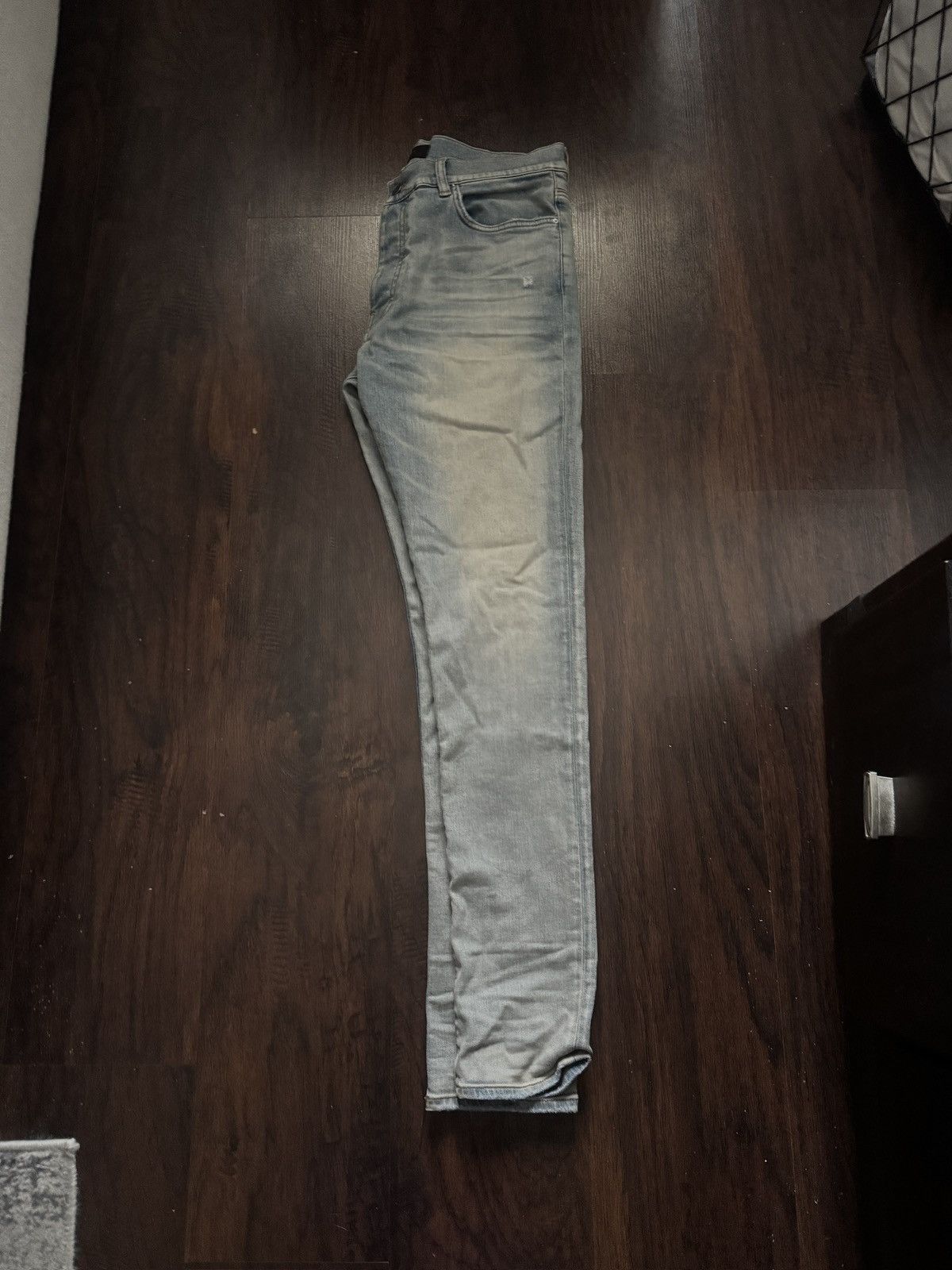 Amiri Amiri Embroidery Clay Indigo Size US 34 / EU 50 - 2 Thumbnail