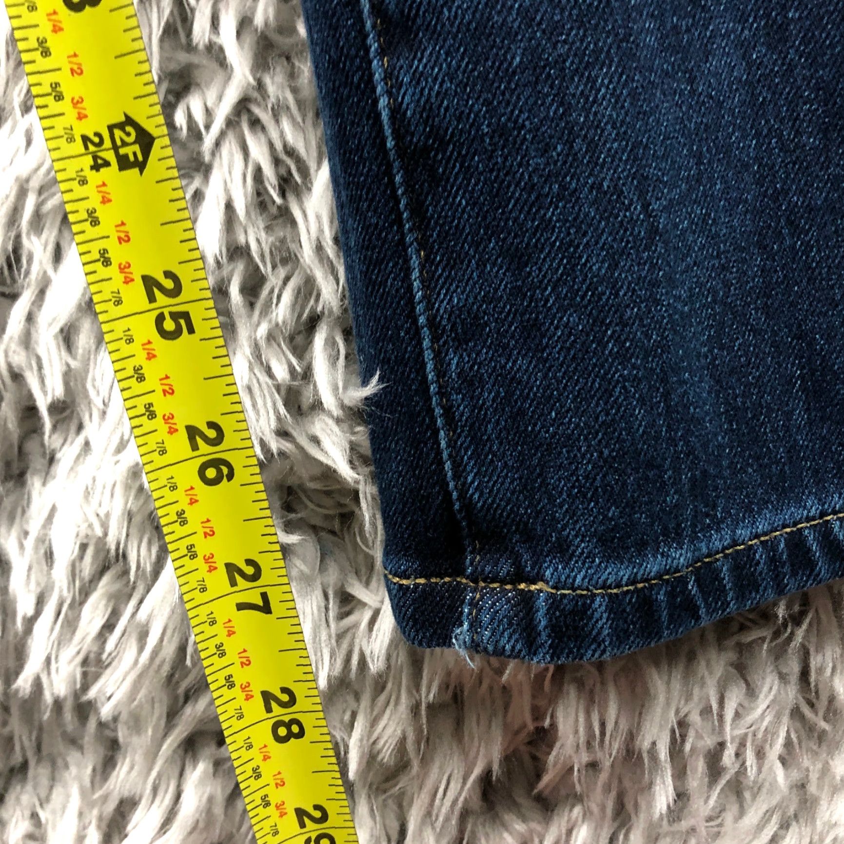 Banana Republic VINTAGE Banana Republic Jeans Plus Size 35L Womens High Rise Crop Bootcut Dark Blue Size 24" / US 00 / IT 34 - 3 Thumbnail