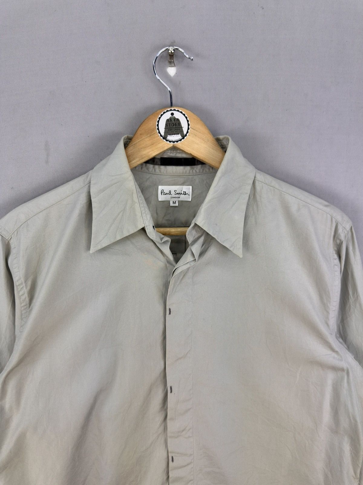 Paul Smith Paul Smith London Plain Flannel Shirt Button Up Size US M / EU 48-50 / 2 - 7 Thumbnail