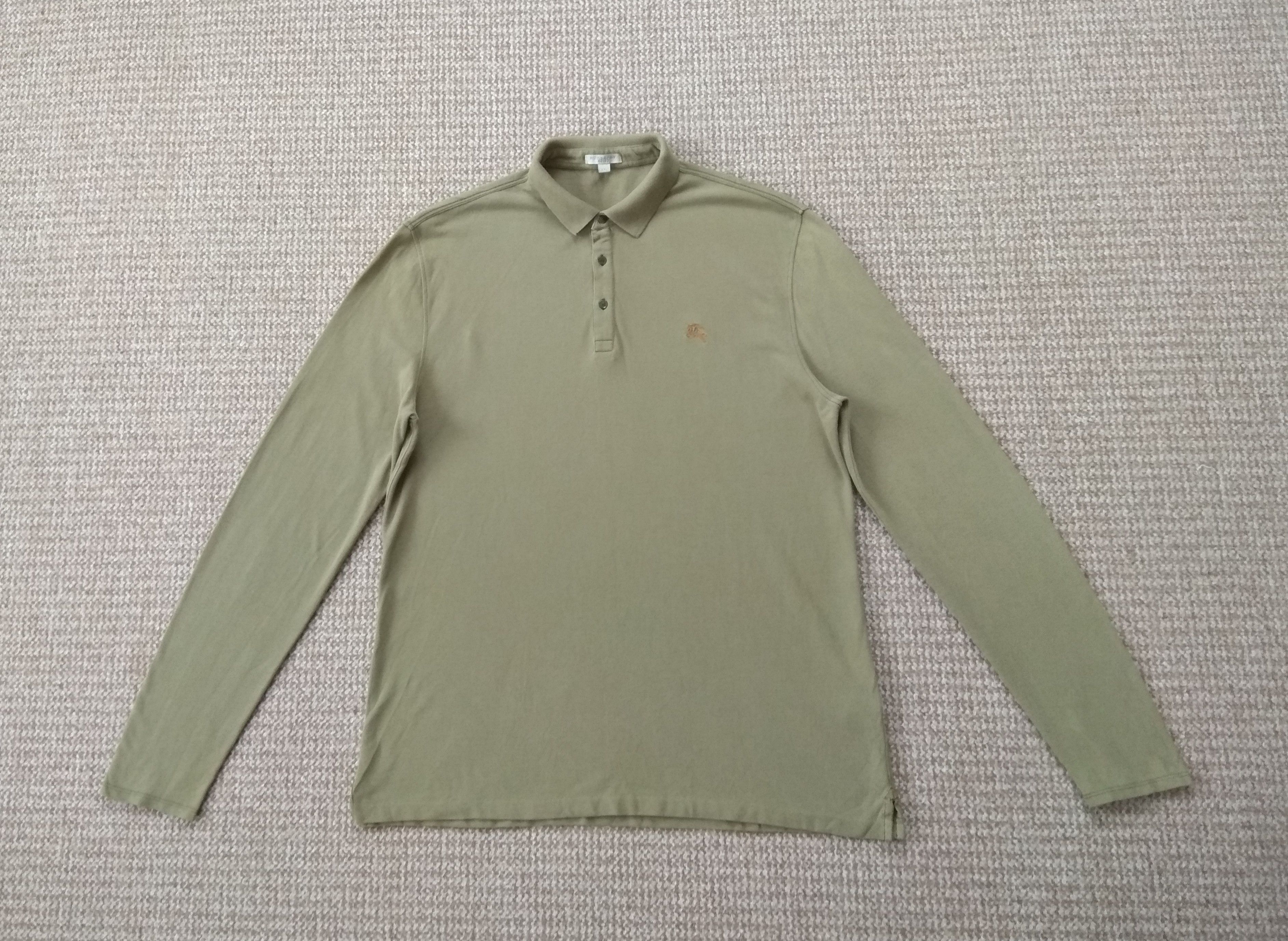 Burberry Burberry Brit Long Sleeve Polo Shirt Size US XXL / EU 58 / 5 - 1 Thumbnail