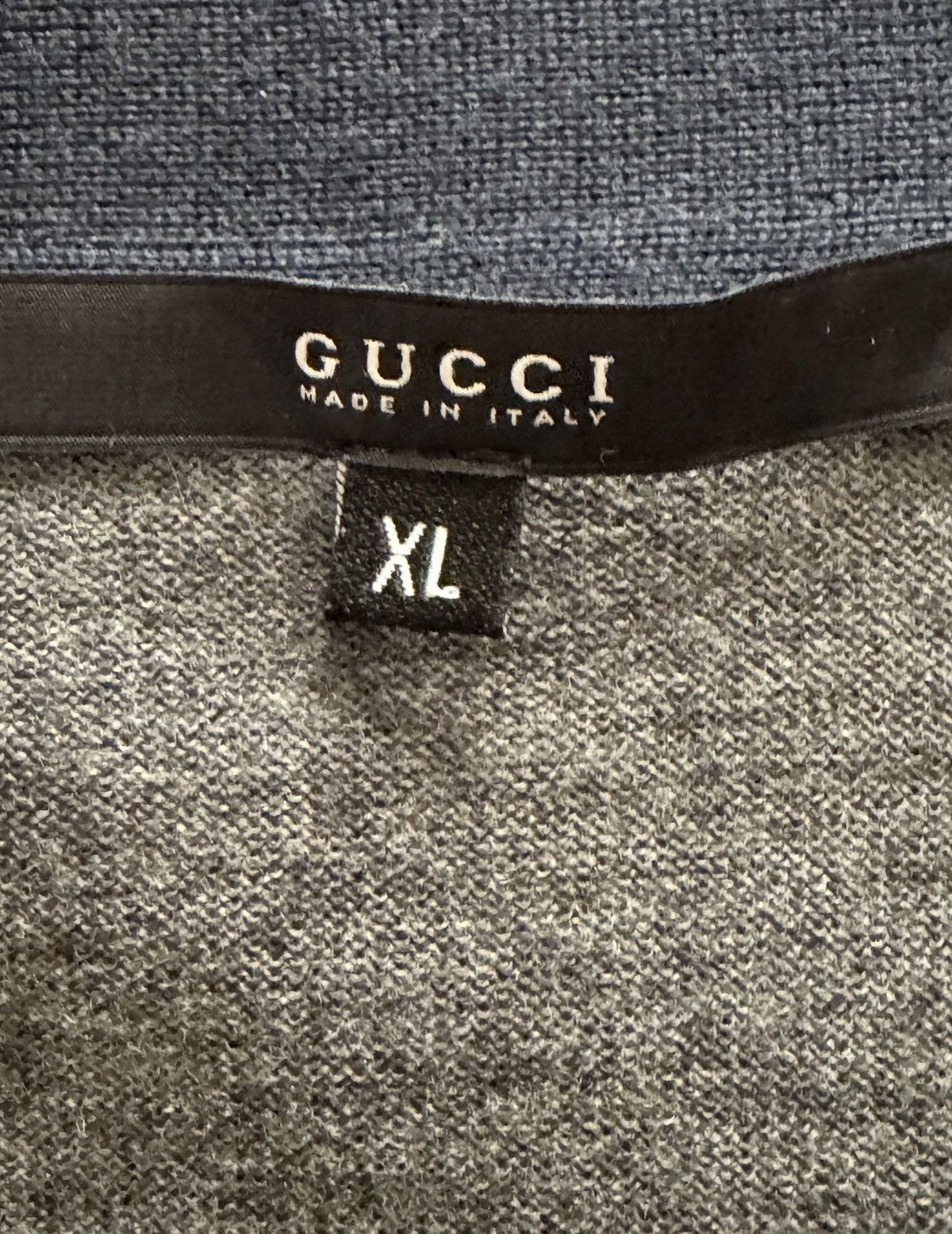 Gucci GUCCI by Frida Giannini 2007 Knight Logo Wool Cardigan Demna Size US XL / EU 56 / 4 - 5 Thumbnail
