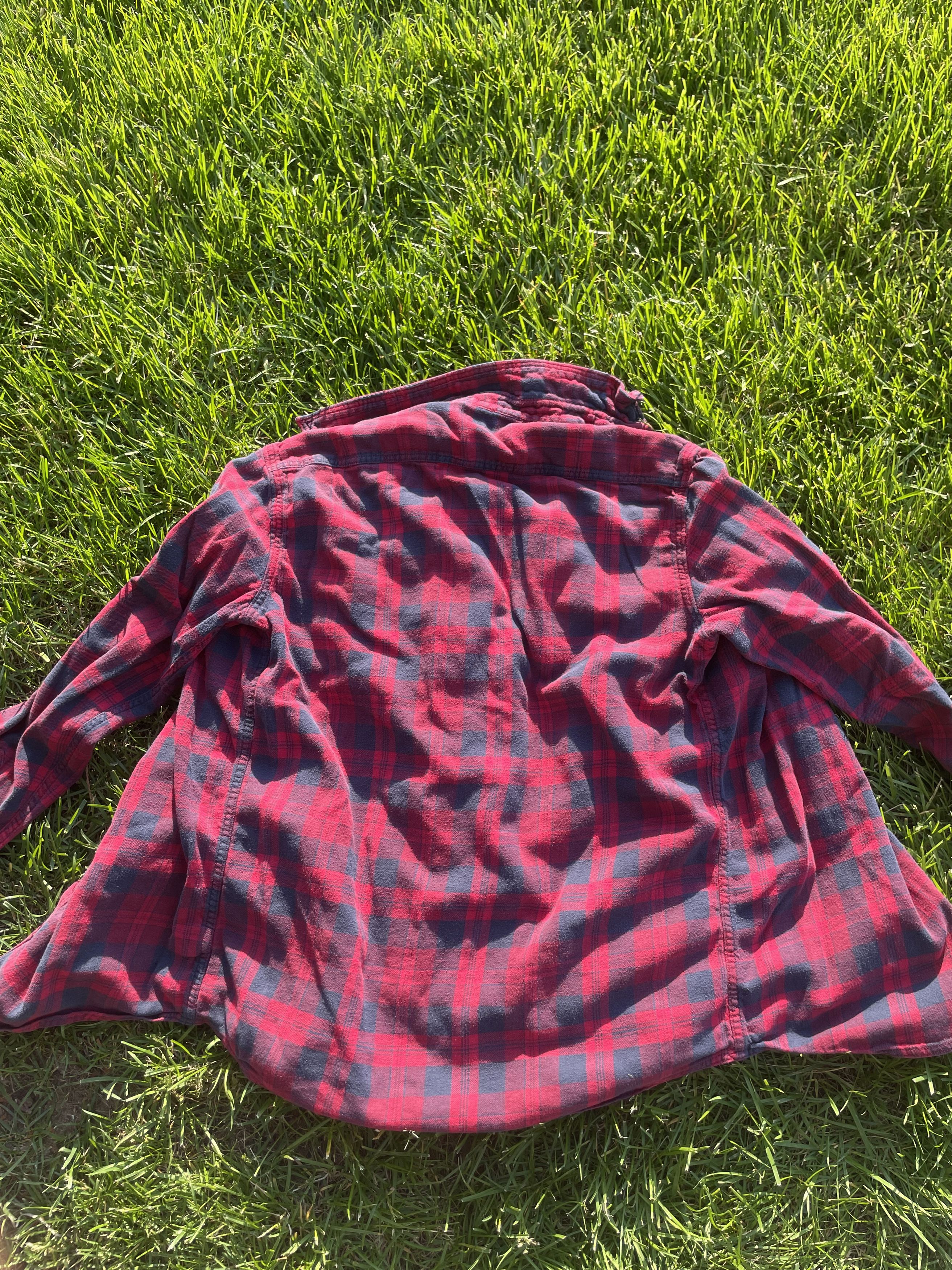 Sonoma Sonoma Red Flannel Button Up Size US L / EU 52-54 / 3 - 2 Thumbnail