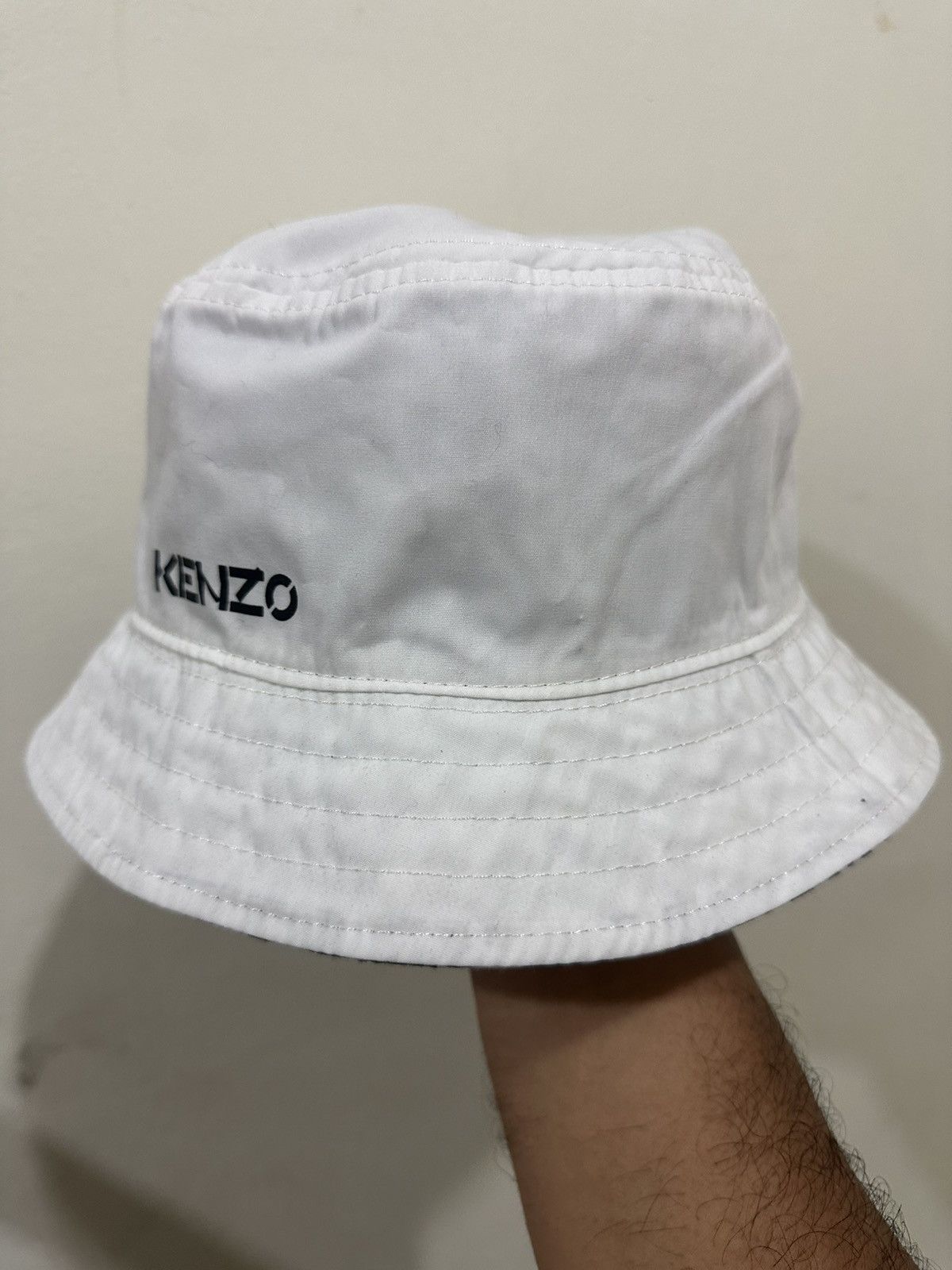 Kenzo Kenzo All Over Printed Reversible Bucket Hat Size ONE SIZE - 8 Thumbnail