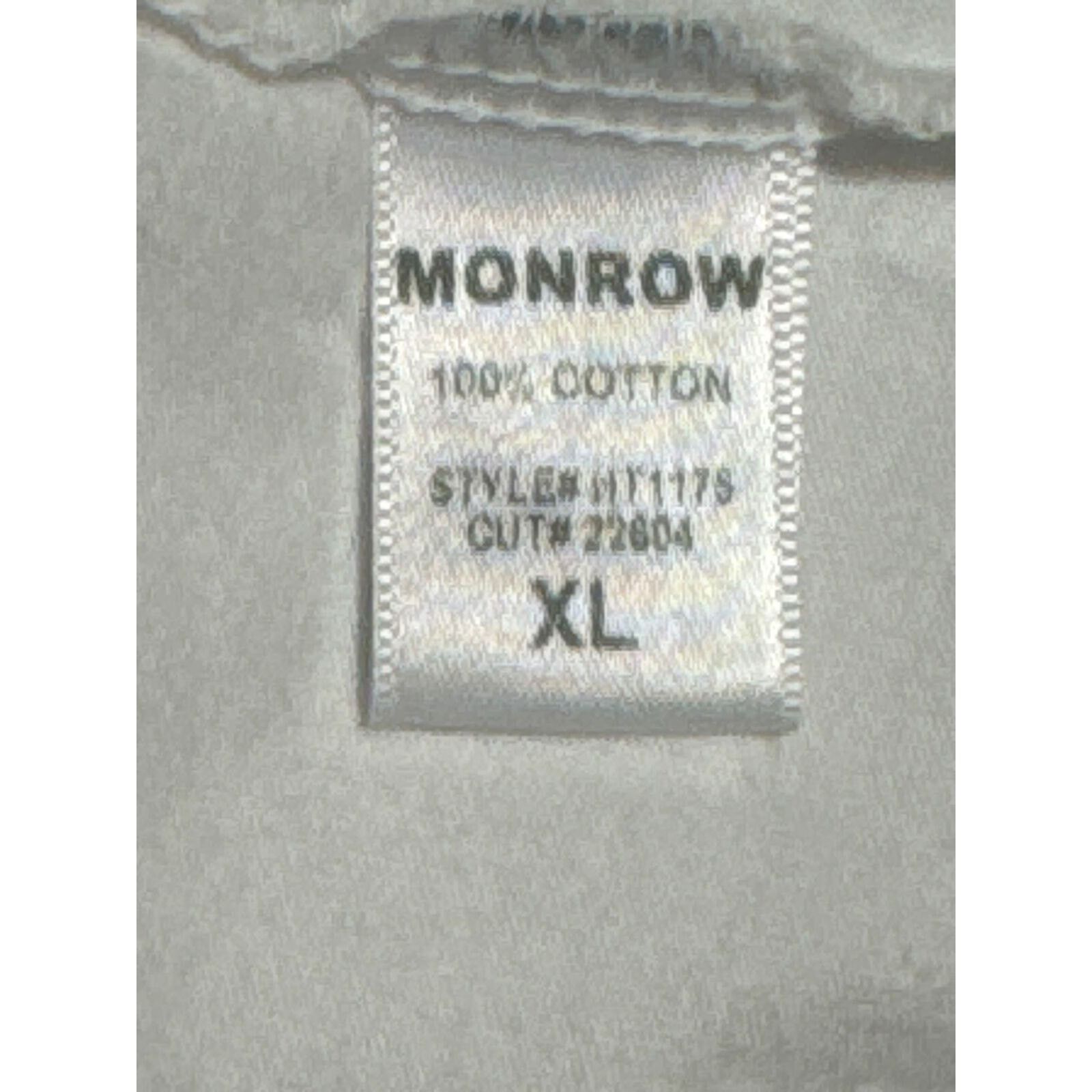 MONROW Monrow Tennis Tank White w/ Blue-Yellow Trim New XL Size XL / US 12-14 / IT 48-50 - 5 Thumbnail
