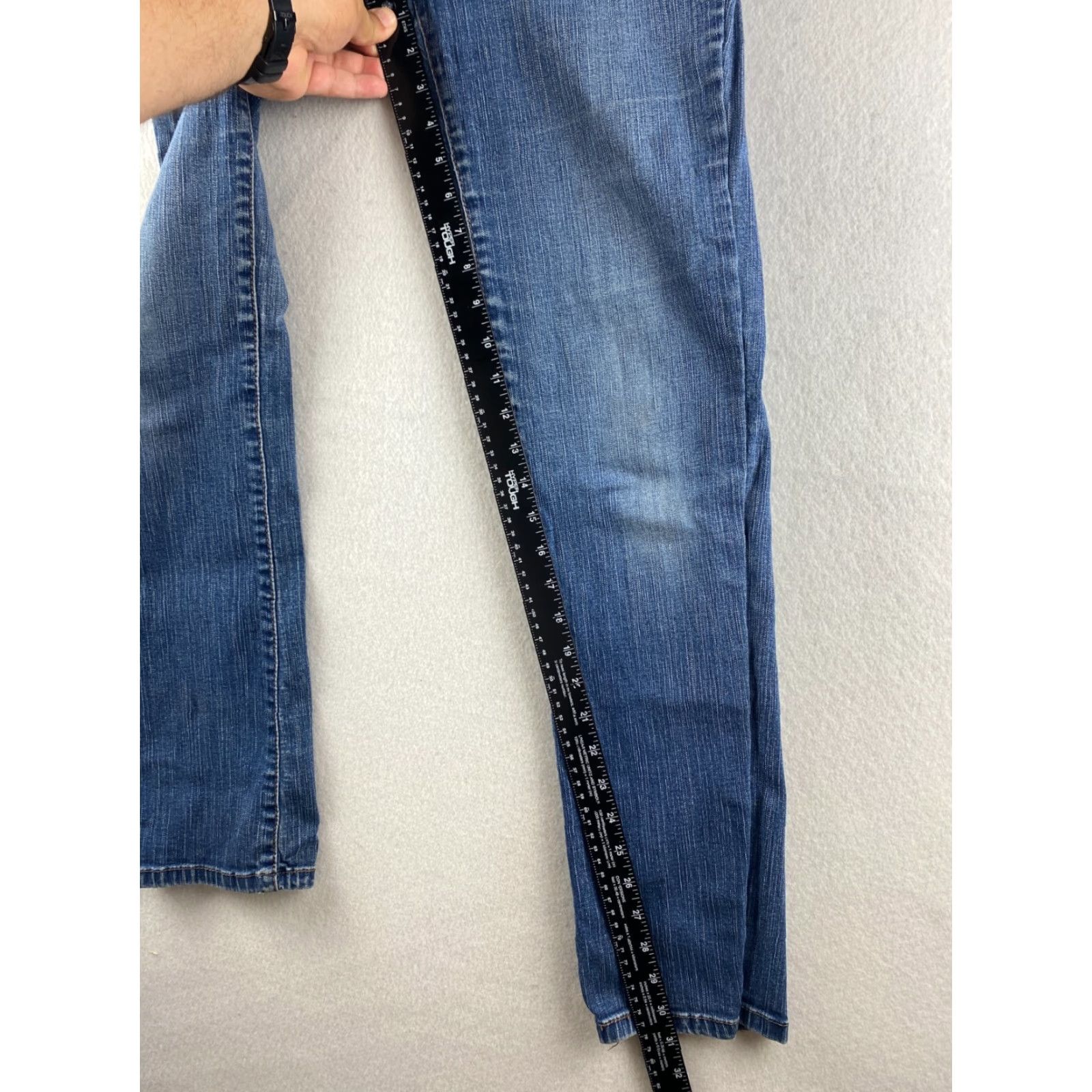 Levi's Levi's 512 Jeans Womens 4 Medium 26 Blue Bootcut Denim Stretch Regular 5-Pocket Rise Mid | Brand: Levi's | Color: Blue | Size: 4 | Womens Jeans Size 27" / US 4 / IT 40 - 5 Thumbnail