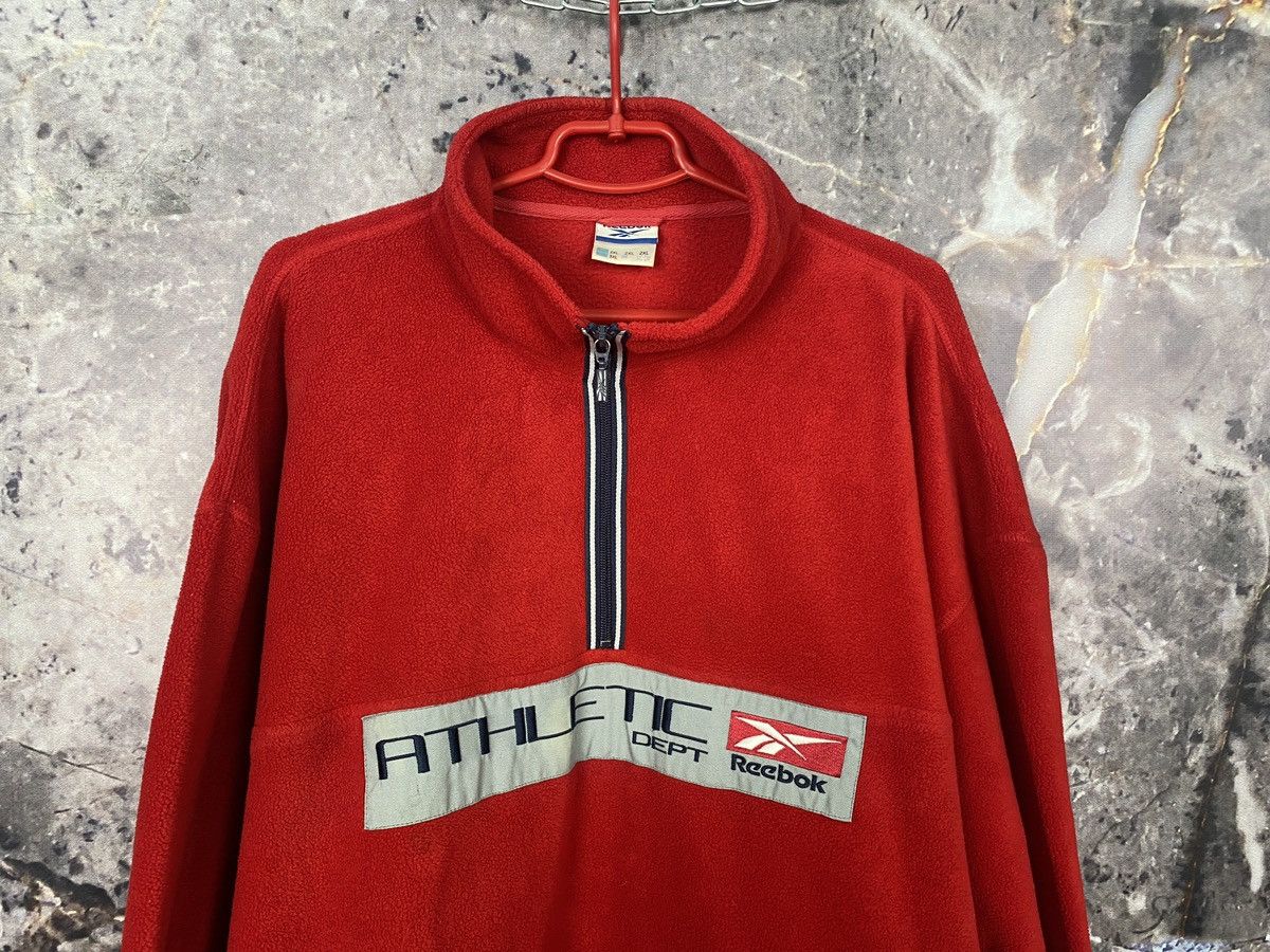 Reebok × Vintage Men’s Reebok Athletic Dept Fleece Jacket Vintage Size XXL Size US XXL / EU 58 / 5 - 2 Thumbnail