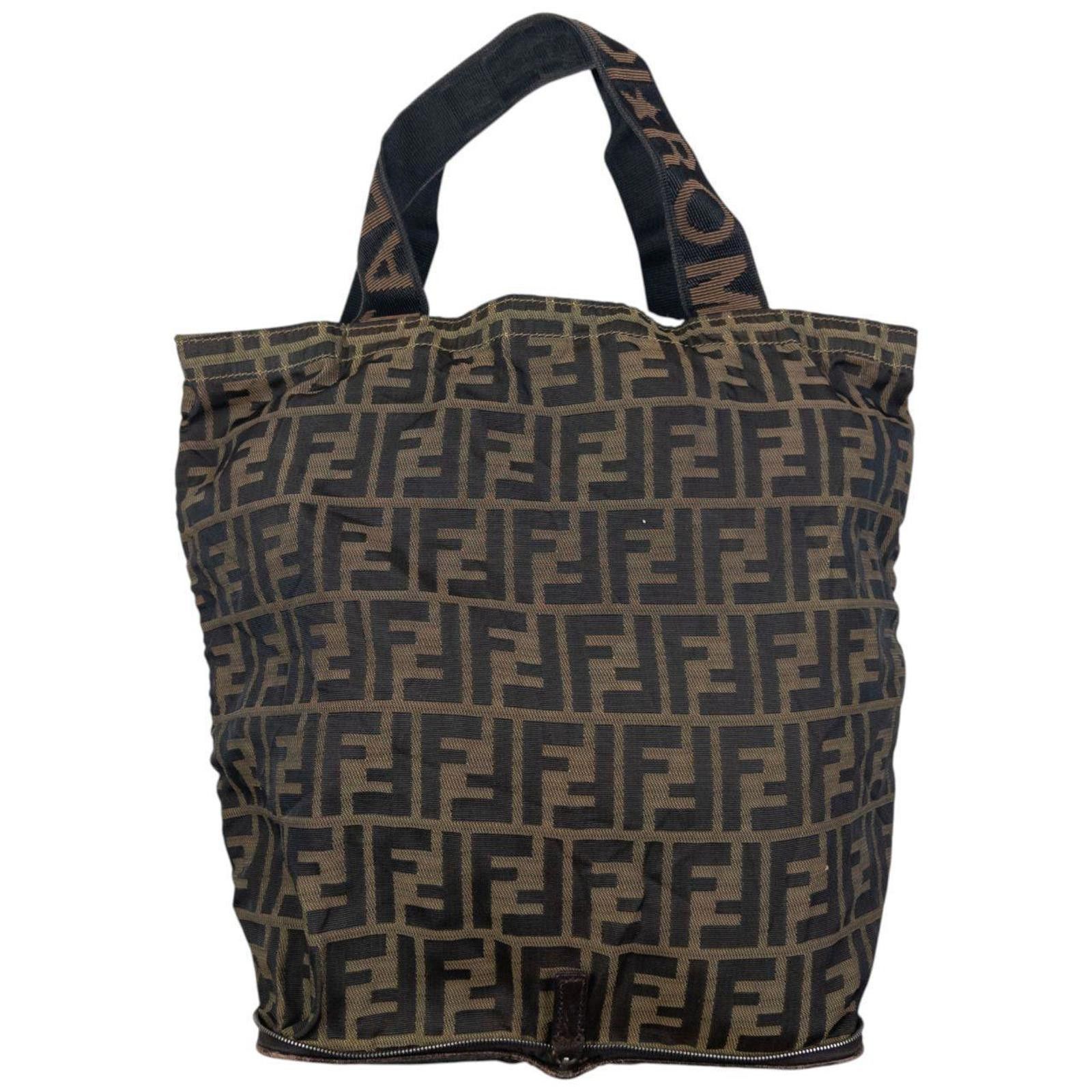 Fendi Vintage Fendi Monogram Foldable Shoulder Bag Size ONE SIZE - 3 Thumbnail