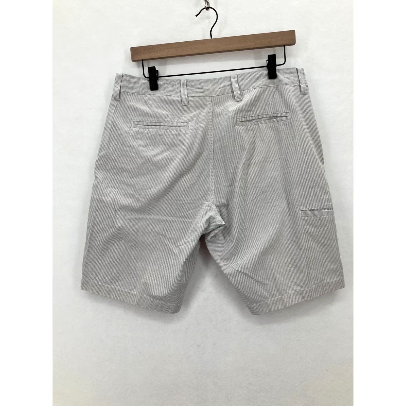 Vintage Linksoul Golf Shorts Mens 32 Gray Striped Performance Stretch Fabric Outdoors Size US 32 / EU 48 - 7 Thumbnail