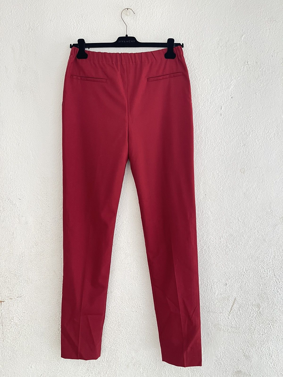 Marni Marni Red Pants Virgin Wool Size 28" / US 6 / IT 42 - 2 Thumbnail
