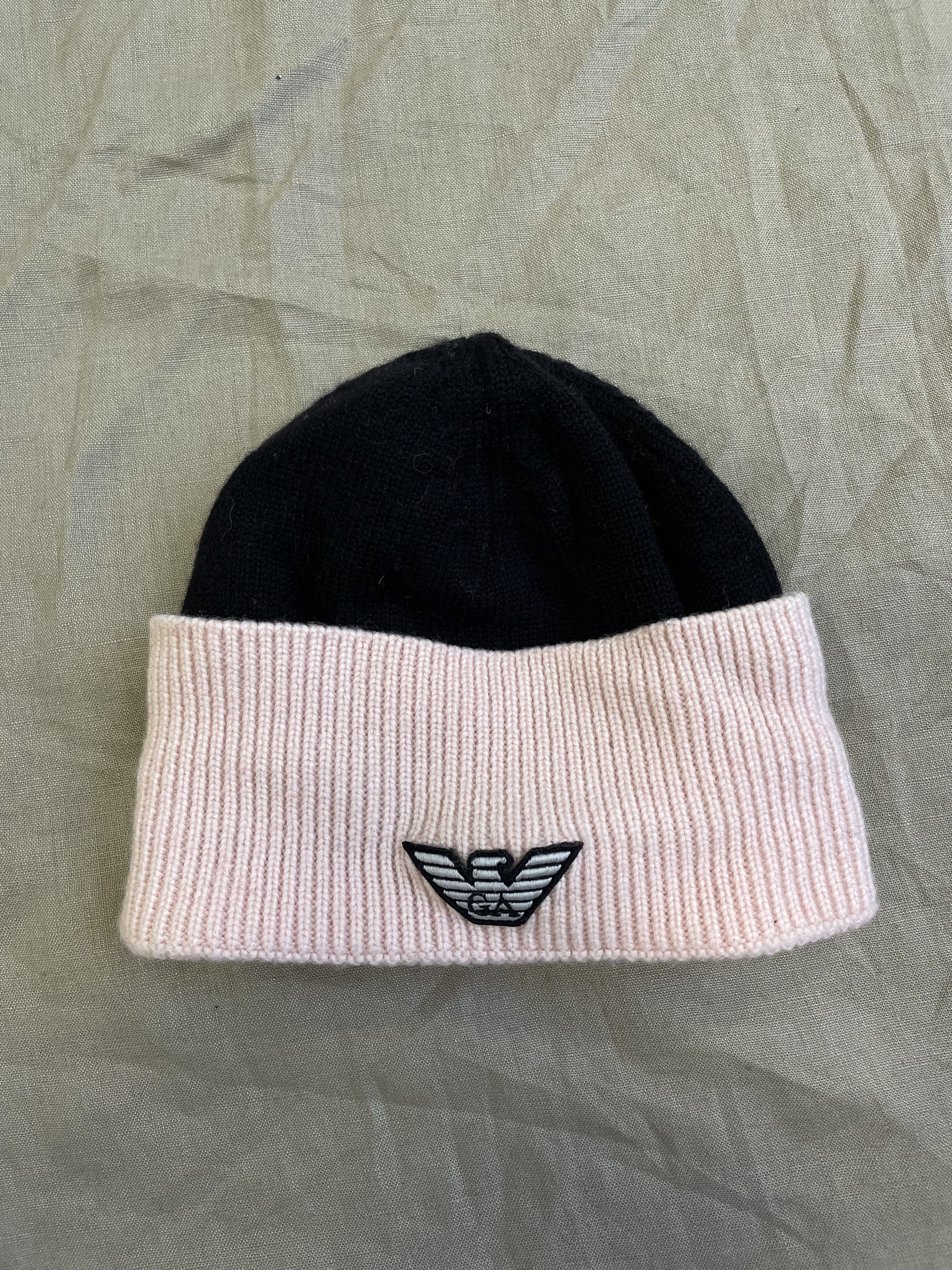Emporio Armani Emporio Armani Wool Beanie Hat5823AC Size ONE SIZE - 1 Thumbnail