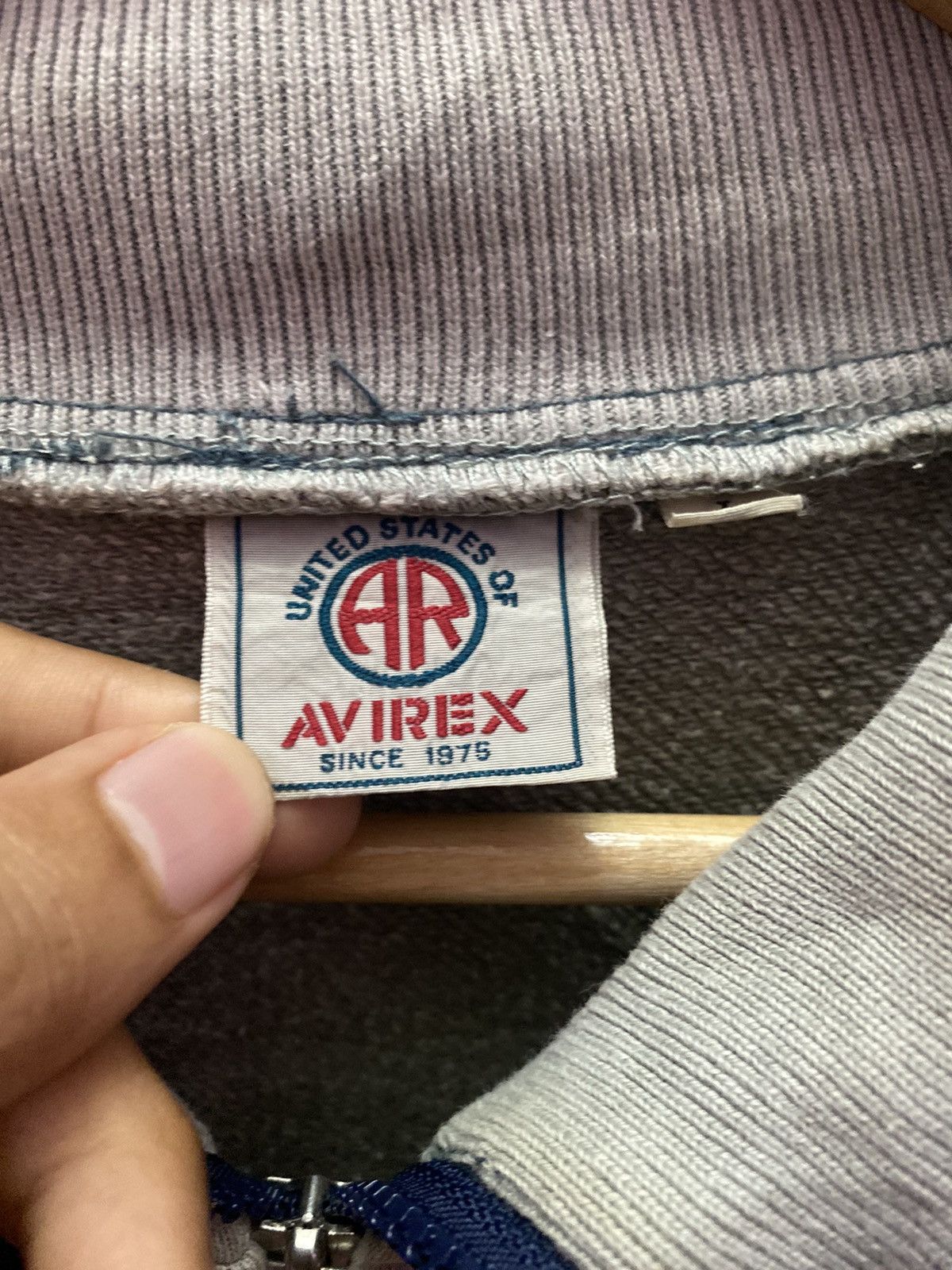 Avirex Vintage Avirex Big Flag Patches Zip Up Jacket Sweatshirt Size US L / EU 52-54 / 3 - 10 Thumbnail