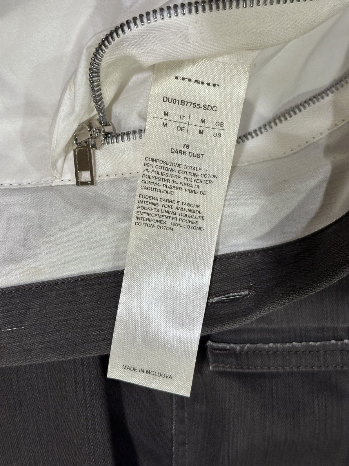 Rick Owens Drkshdw Rick Owens SS22 Drkshdw Dark Dust Denim Outershirt Size US M / EU 48-50 / 2 - 16 Thumbnail