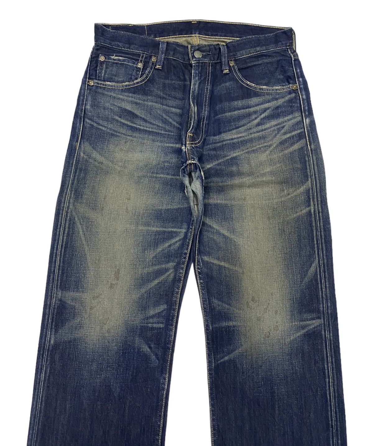 Levi's × Vintage LEVIS 503 MUD WASH BAGGY DISTRESSED SELVEDGE DENIM JEANS Size US 31 - 5 Thumbnail