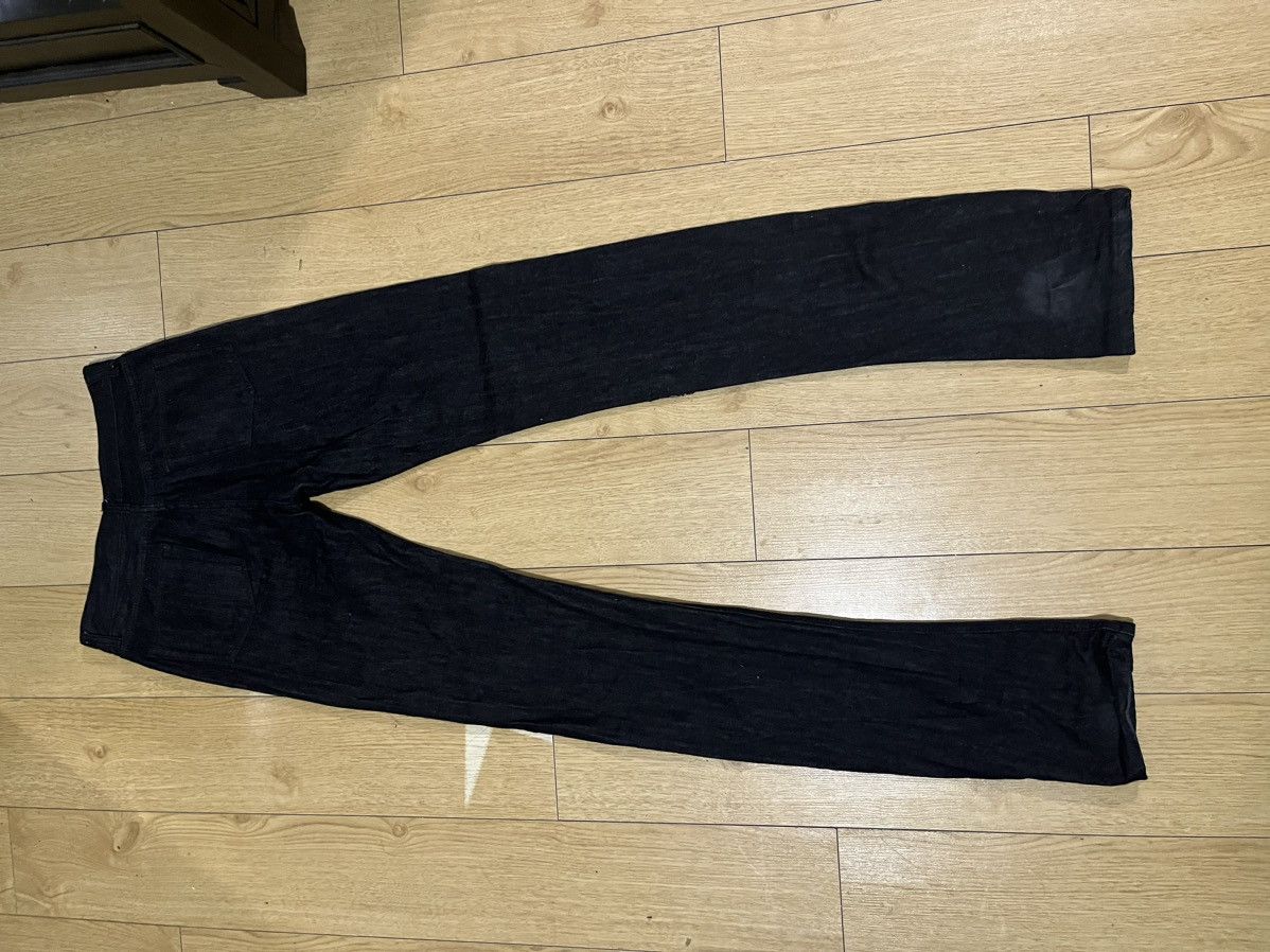 Designer × Vale Vale Lives Raw Black Stacked Denim Size US 34 / EU 50 - 1 Thumbnail
