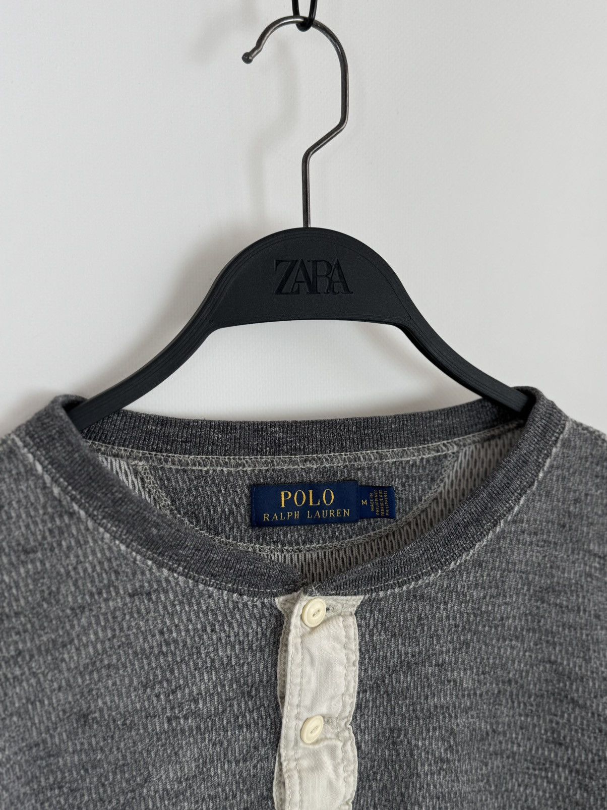 Polo Ralph Lauren Polo Ralph Lauren Long John Cotton Thermal Henley Size US M / EU 48-50 / 2 - 4 Thumbnail