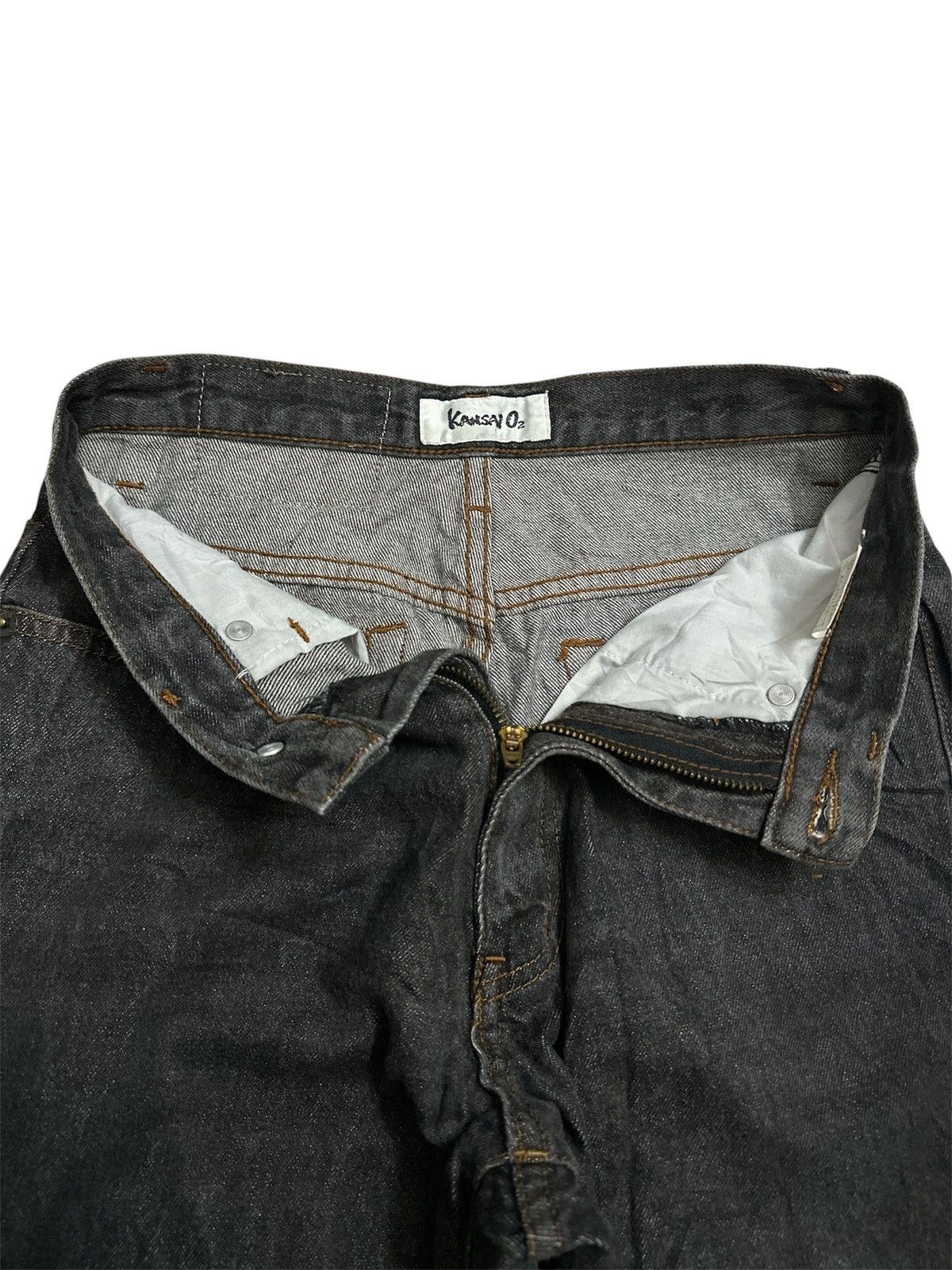 Rick Owens 2000 Kansai O2 Flare Jeans Y2K Goa Lgb If Six Was Nine Style Size US 26 / EU 42 - 7 Thumbnail