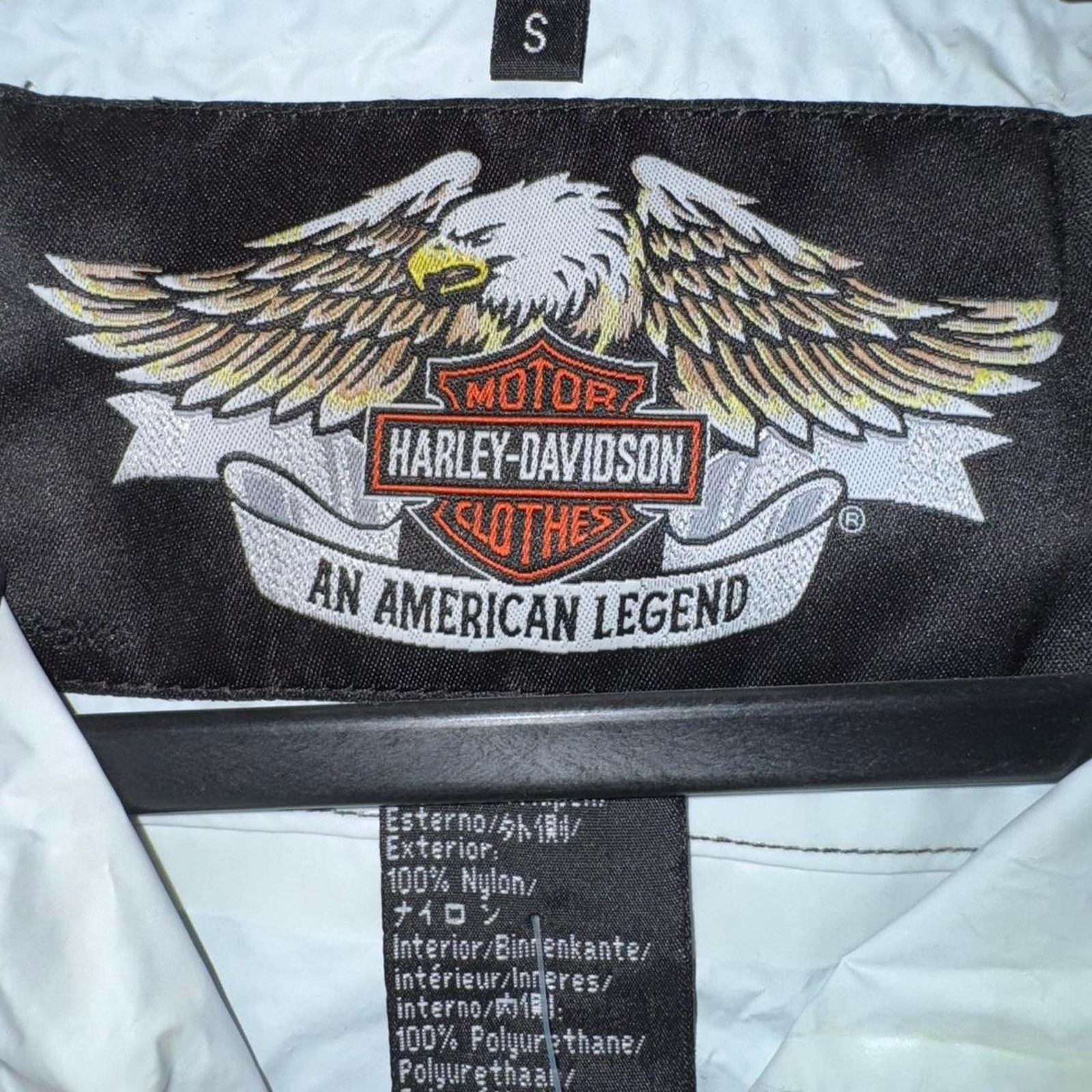 Harley Davidson Vintage y2k harley davidson 00s packable windbreaker jacket Size US S / EU 44-46 / 1 - 4 Thumbnail