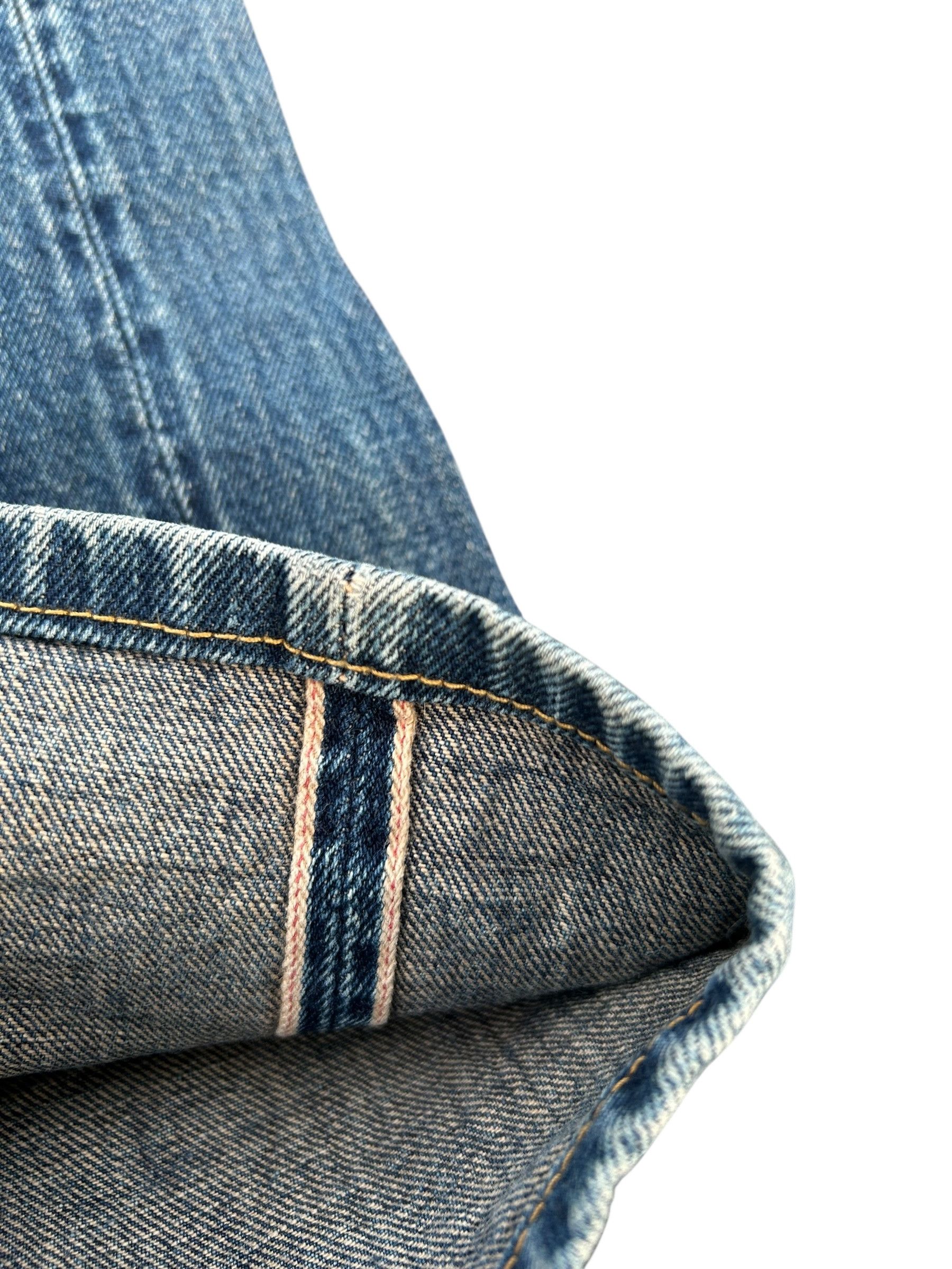 Kapital Vintage Levis Big E Selvedge Distressed Denim Jeans Size US 29 - 3 Thumbnail