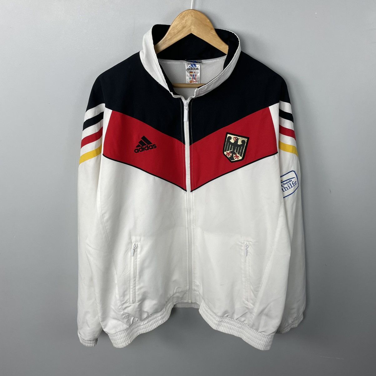 Adidas Vintage 90’s Adidas Germany Olympic Seul Jacket Mens Size US L / EU 52-54 / 3 - 4 Thumbnail