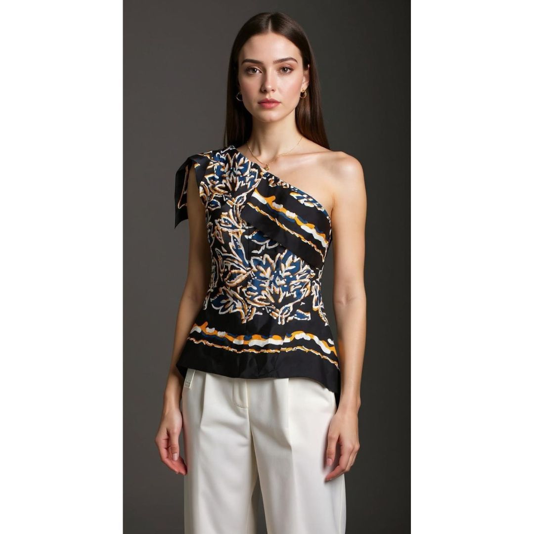 Peter Pilotto Peter Pilotto Silk Printed Top – Size XS Size XS / US 0-2 / IT 36-38 - 1 Thumbnail