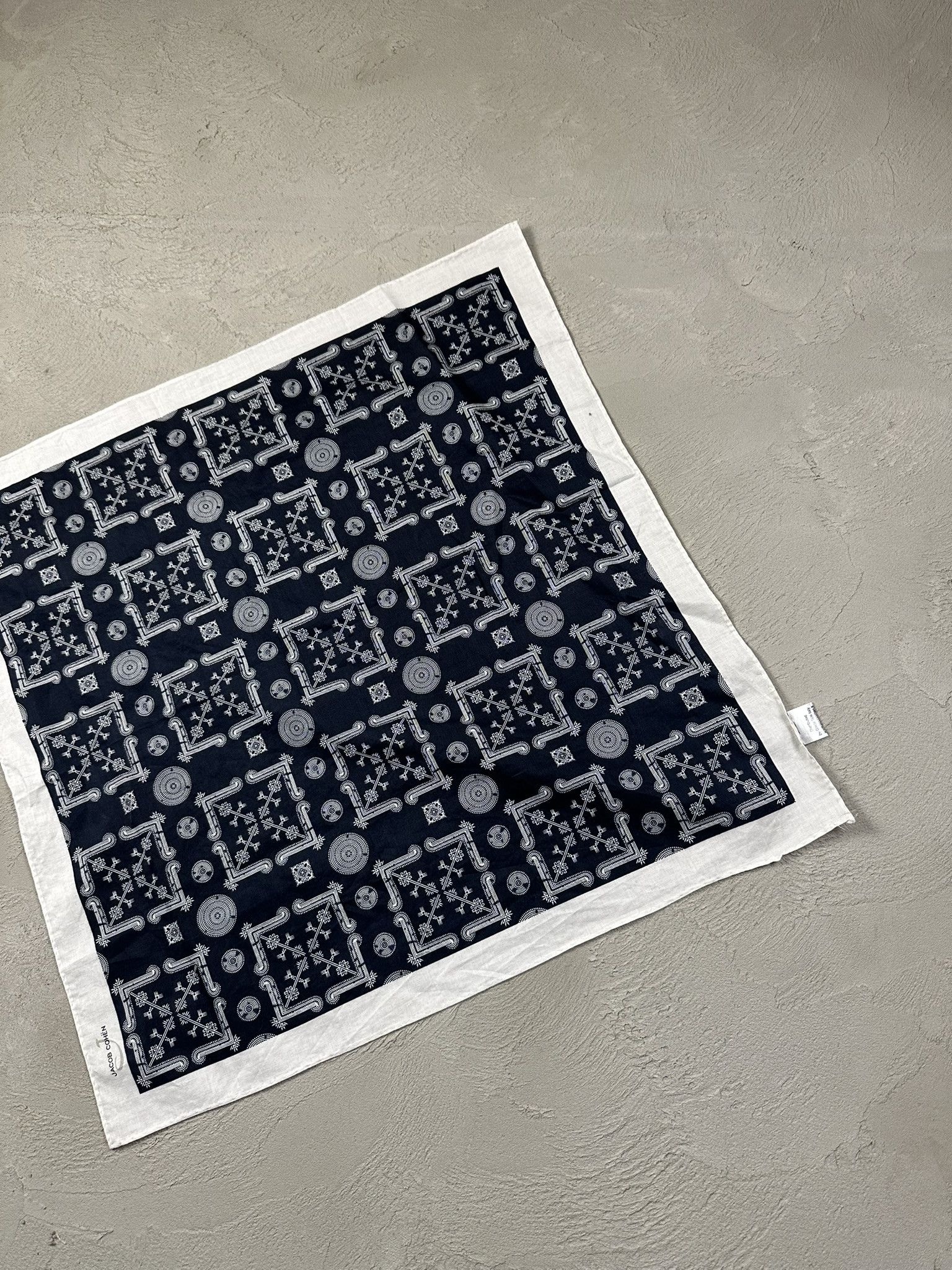Designer × Jacob Cohen Jacob Cohen Bandana Patterned Scarf Size ONE SIZE - 3 Thumbnail