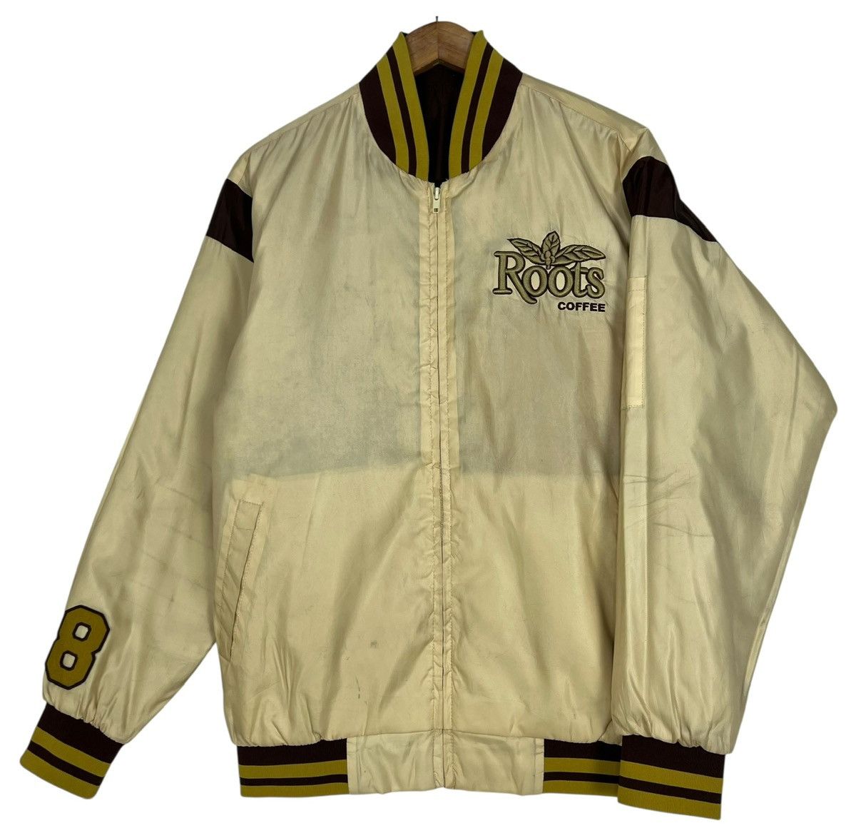 Vintage Vintage Roots Coffee Bar No.8 Uniform Jacket Size US L / EU 52-54 / 3 - 1 Thumbnail