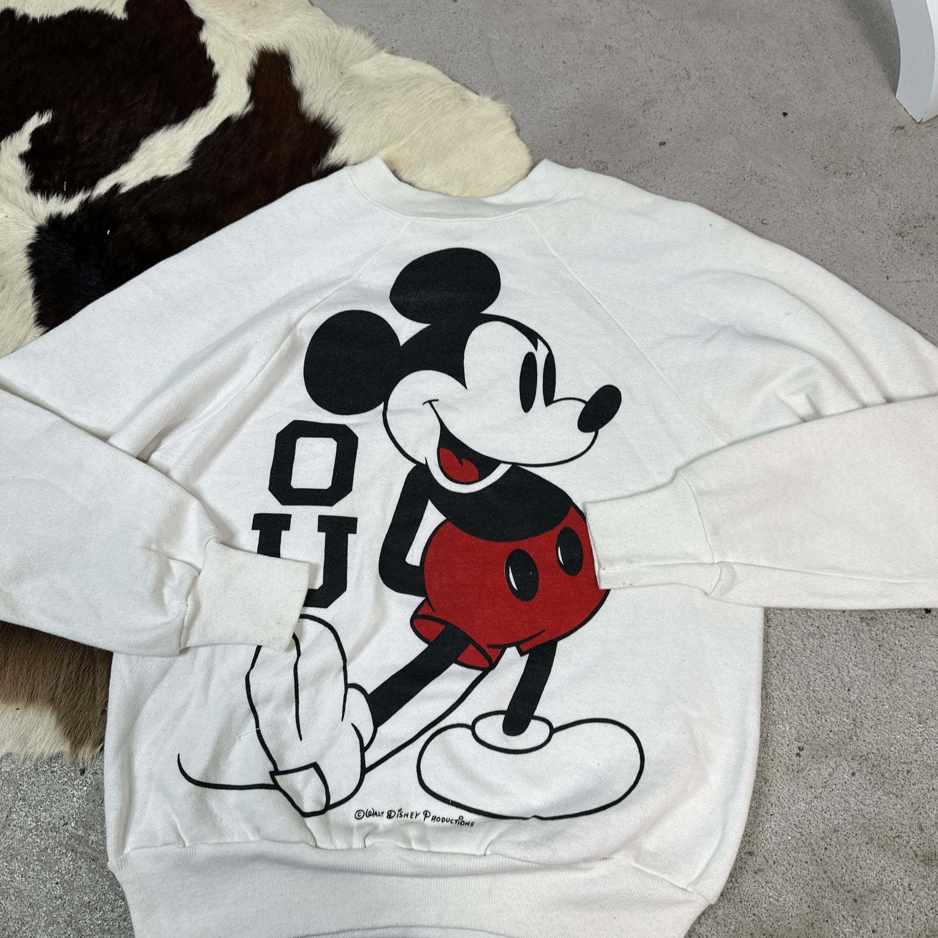 Vintage Vintage Mickey Mouse 80s Sweatshirt Size US S / EU 44-46 / 1 - 5 Thumbnail