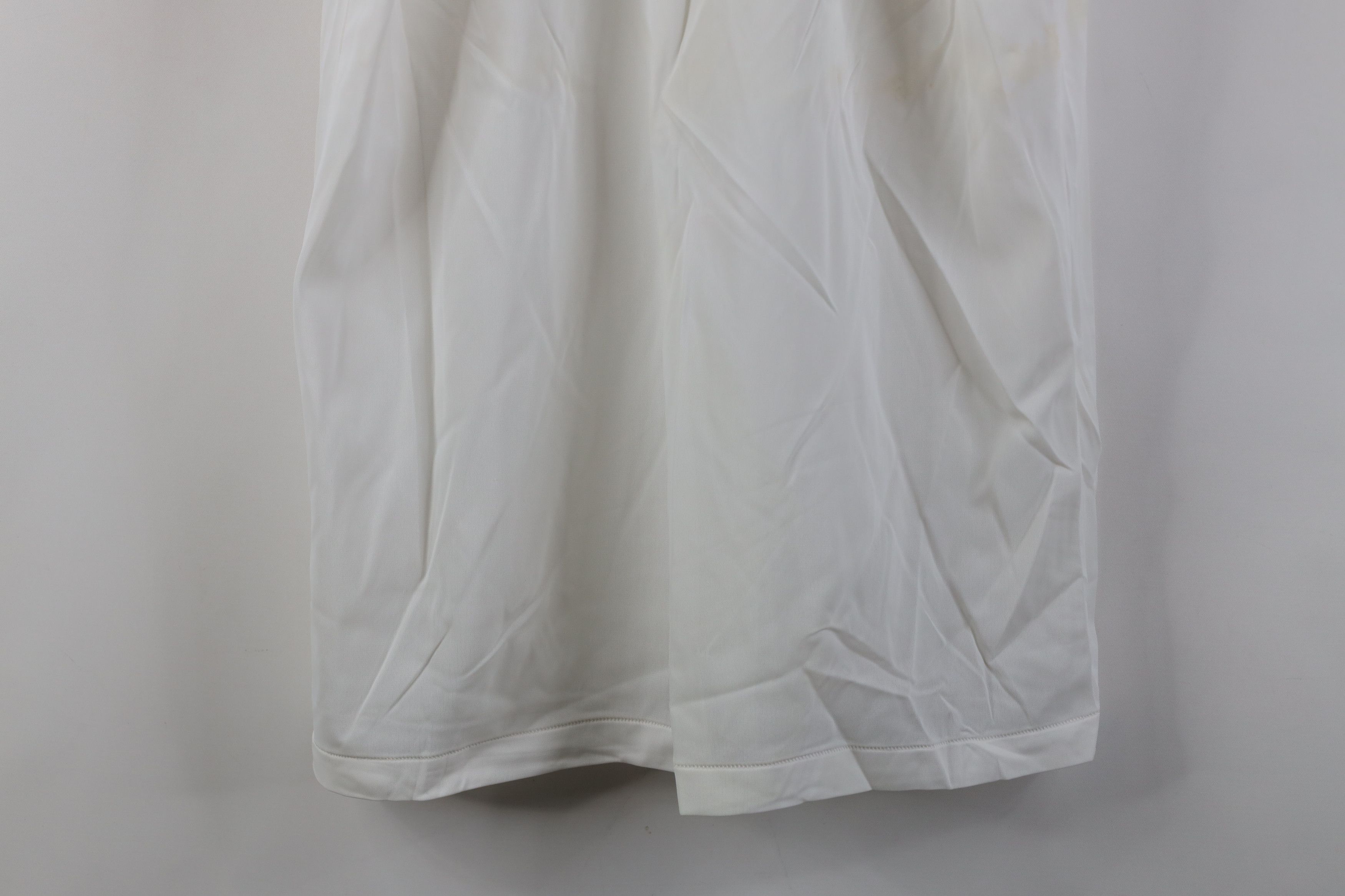 Vintage Vtg 70s Streetwear Sheer Tank Top T-Shirt White Nylon USA Size US L / EU 52-54 / 3 - 11 Thumbnail