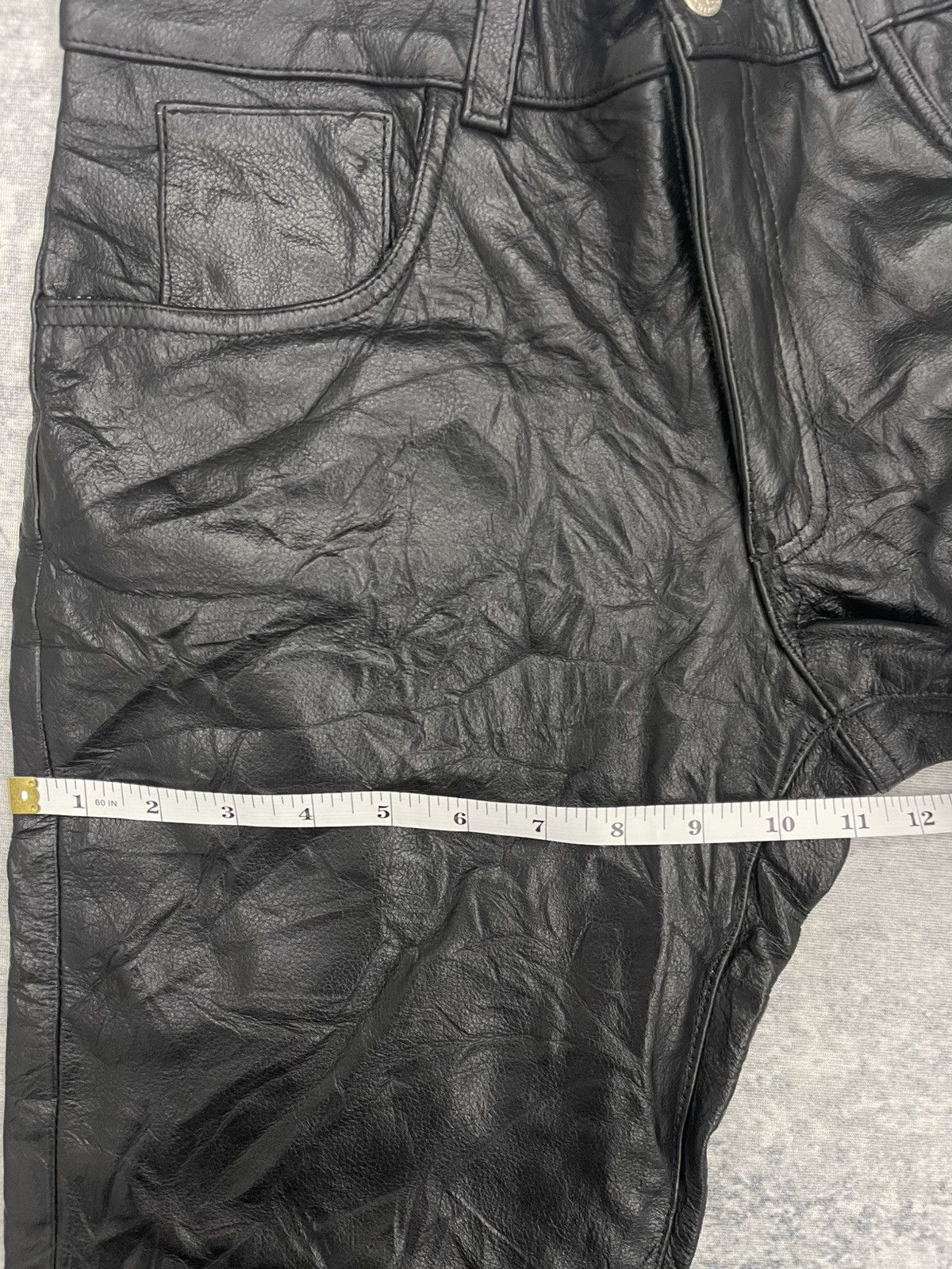Genuine Leather Moto Field Cow Leather Pants Size US 30 / EU 46 - 15 Thumbnail