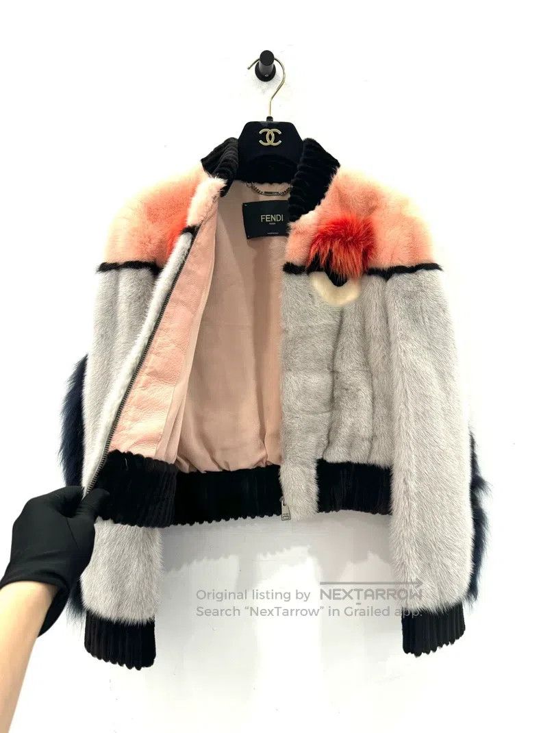 Fendi Fendi Gray, Pink, Black, Blue Multi-Color Block Pink Littl Size XS / US 0-2 / IT 36-38 - 3 Thumbnail