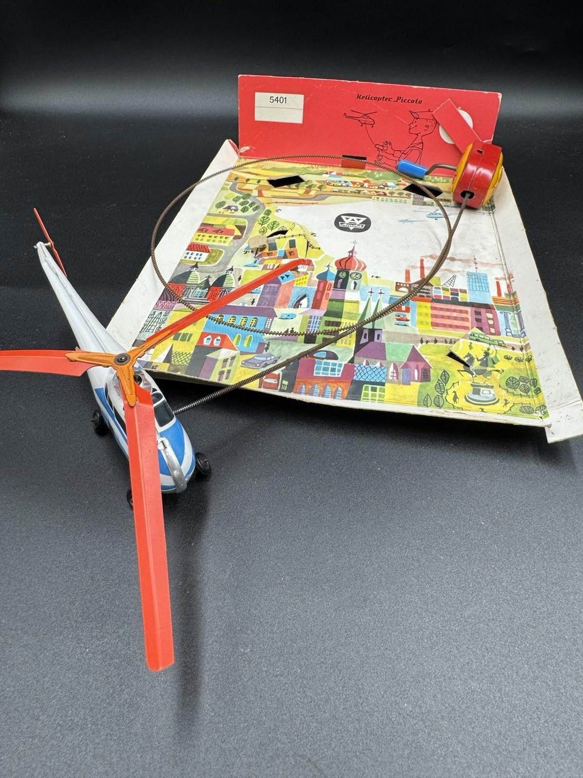 Arnold Brant Arnold Piccolo Remote Control Helicopter West Germany 1950 w Size ONE SIZE - 5 Thumbnail