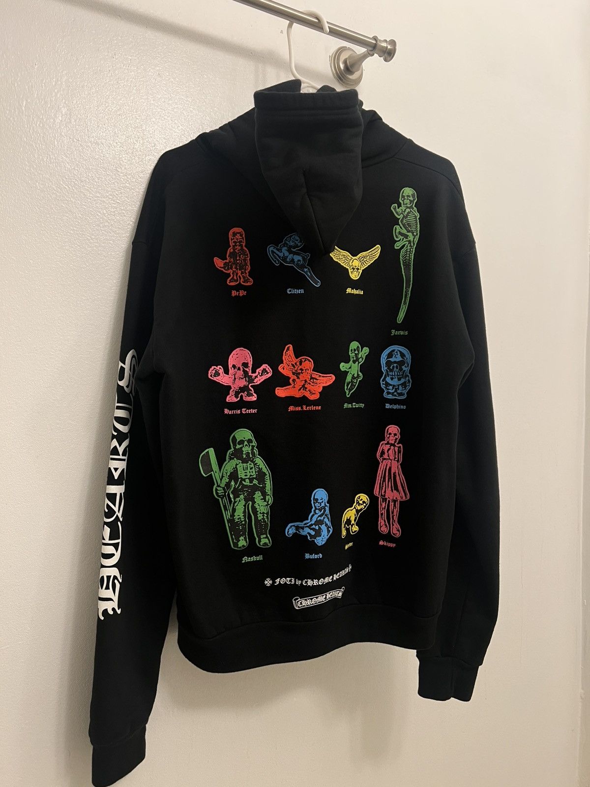 Chrome Hearts Chrome Hearts FOTI Zip-up Hoodie Size US S / EU 44-46 / 1 - 2 Thumbnail