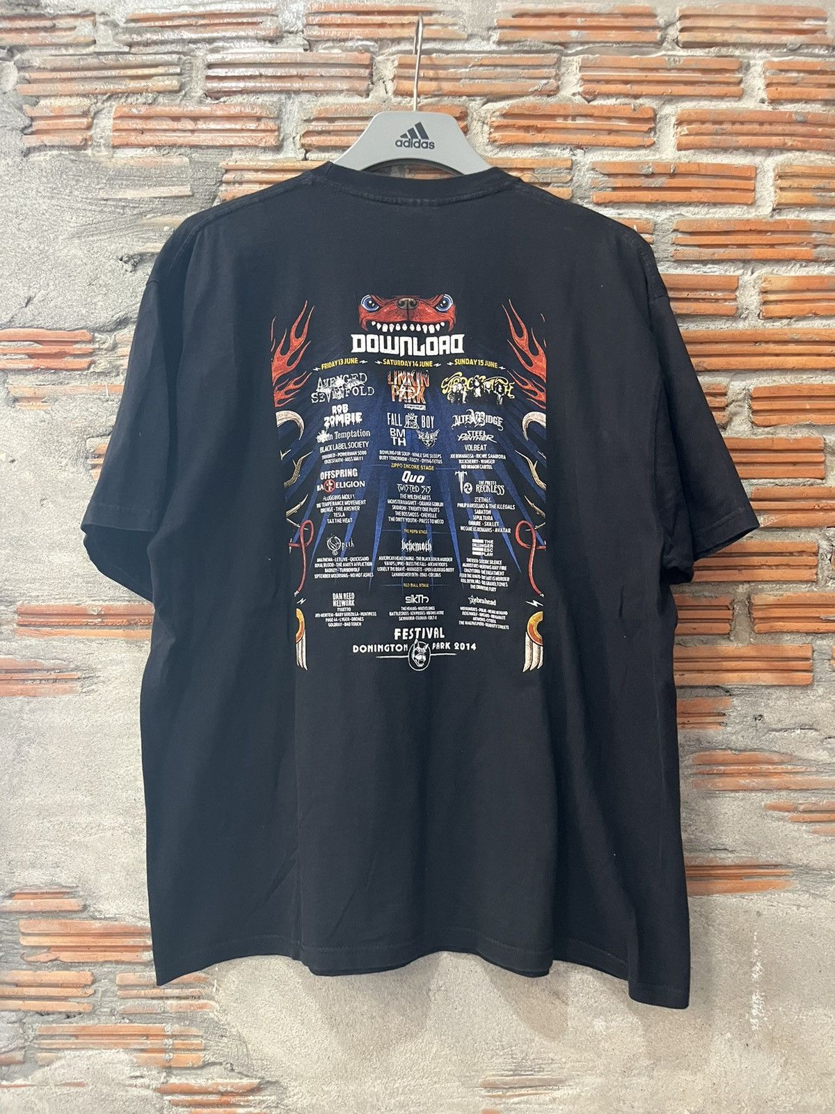 Band Tees Vintage DOWNLOAD MUSIC FESTIVAL Park 2014’s Tour tshirt Size US XXL / EU 58 / 5 - 3 Thumbnail