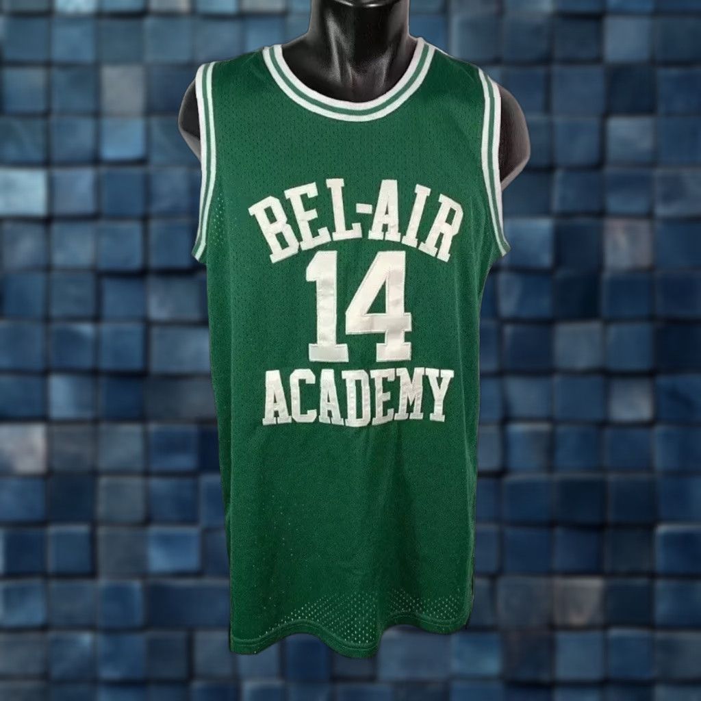 Vintage Mens Fresh Prince Of Bel Air Academy #14 Will Smith Basketball Jersey Size Small Size US S / EU 44-46 / 1 - 1 Thumbnail